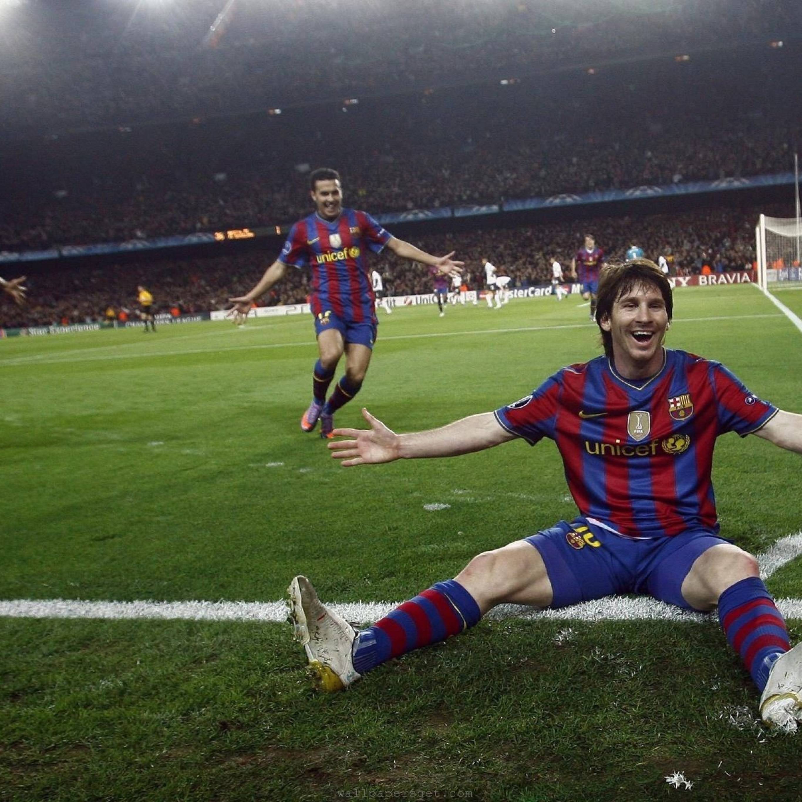 2732x2732 Lionel Messi iPad Pro 9 Wallpaper Download