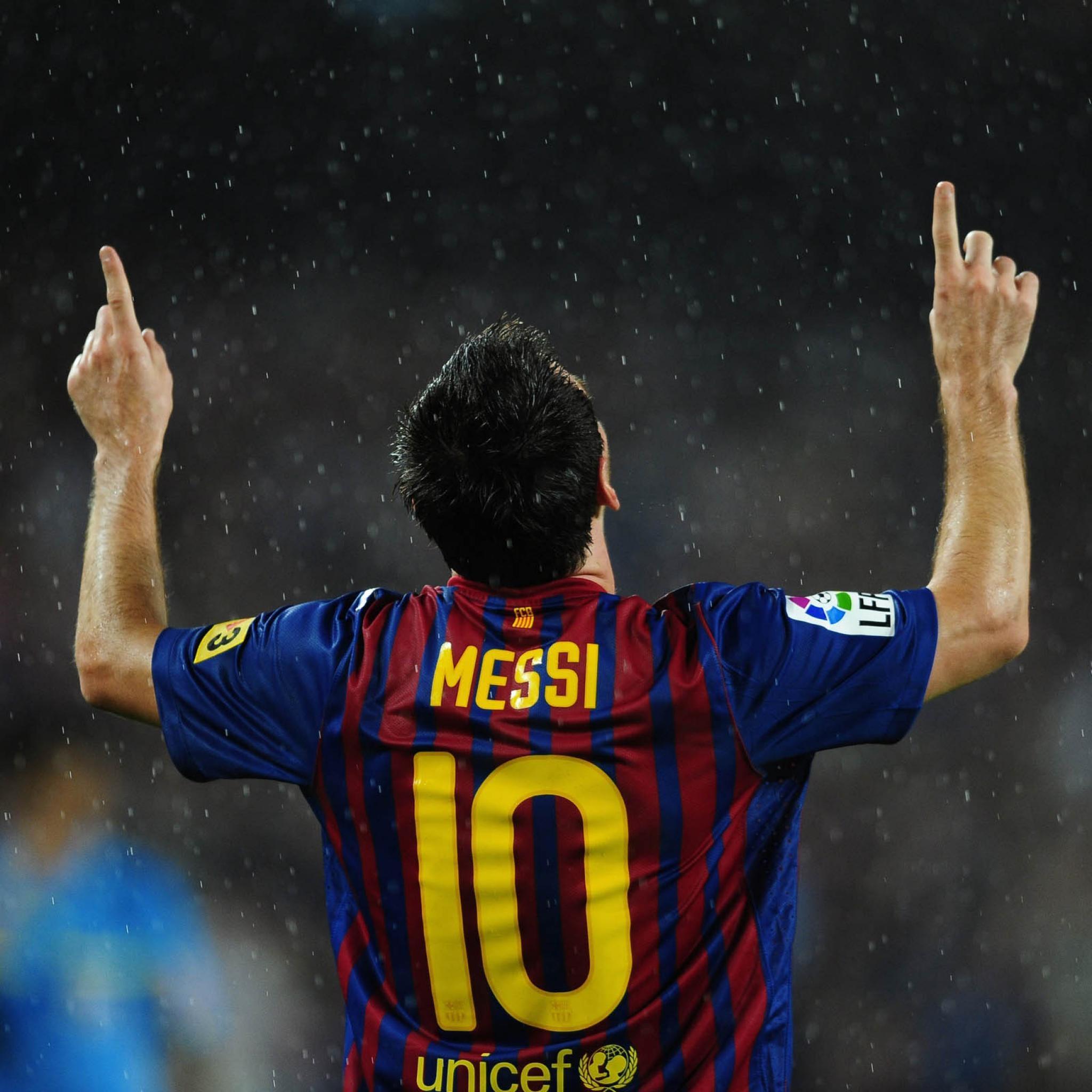 2048x2048 Lionel Messi IPad Air Pro Wallpaper And IPad Mini Wallpaper