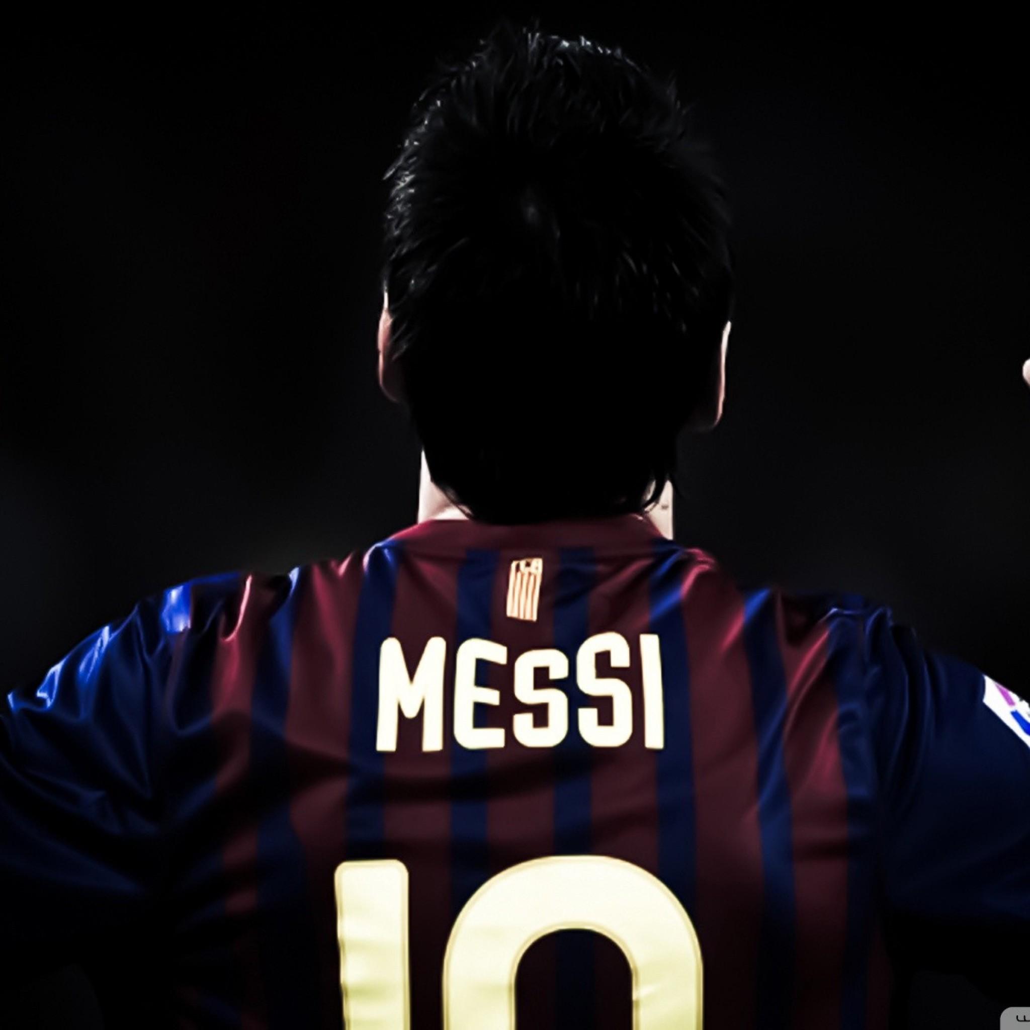 2048x2048 Lionel Messi iPad 7 Wallpaper Download