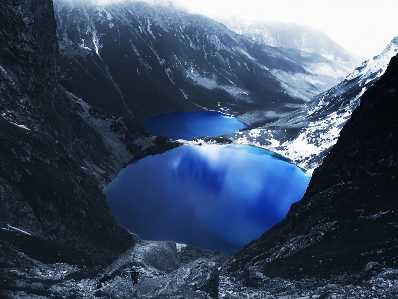 1600x1200 Mountain Lake Wallpaper Landscape Nature Wallpaper in jpg format for free download