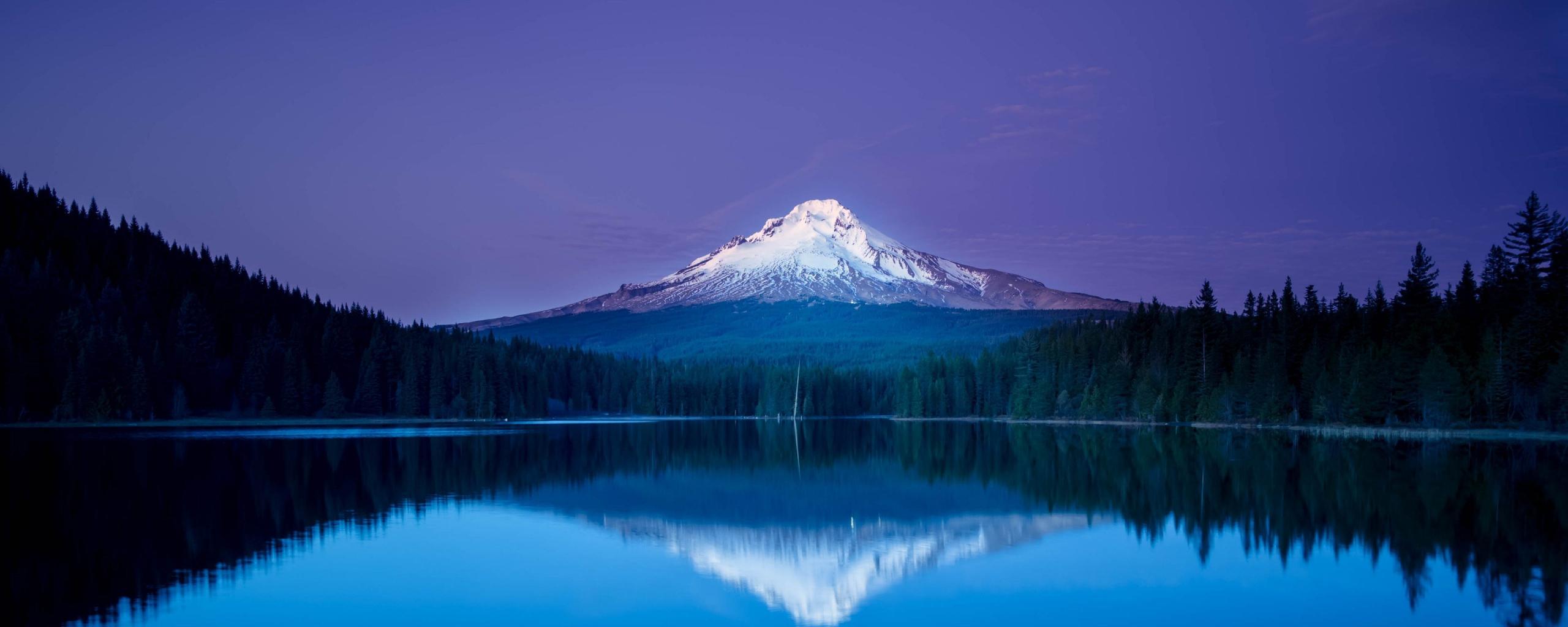 2560x1024 Desktop Wallpaper Landscape, Reflections, Lake, Mountains, 4k, HD Image, Picture, Background, 2d39ec