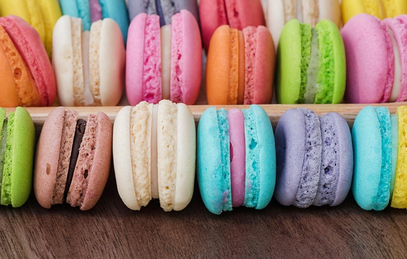 1332x850 Wallpaper colorful, dessert, cakes, sweet, sweet, dessert, macaroon, french, macaron, macaroon image for desktop, section еда