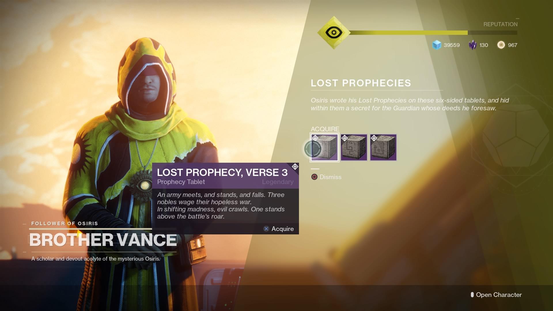 1920x1080 Destiny 2: Curse of Osiris Prophecies Guide