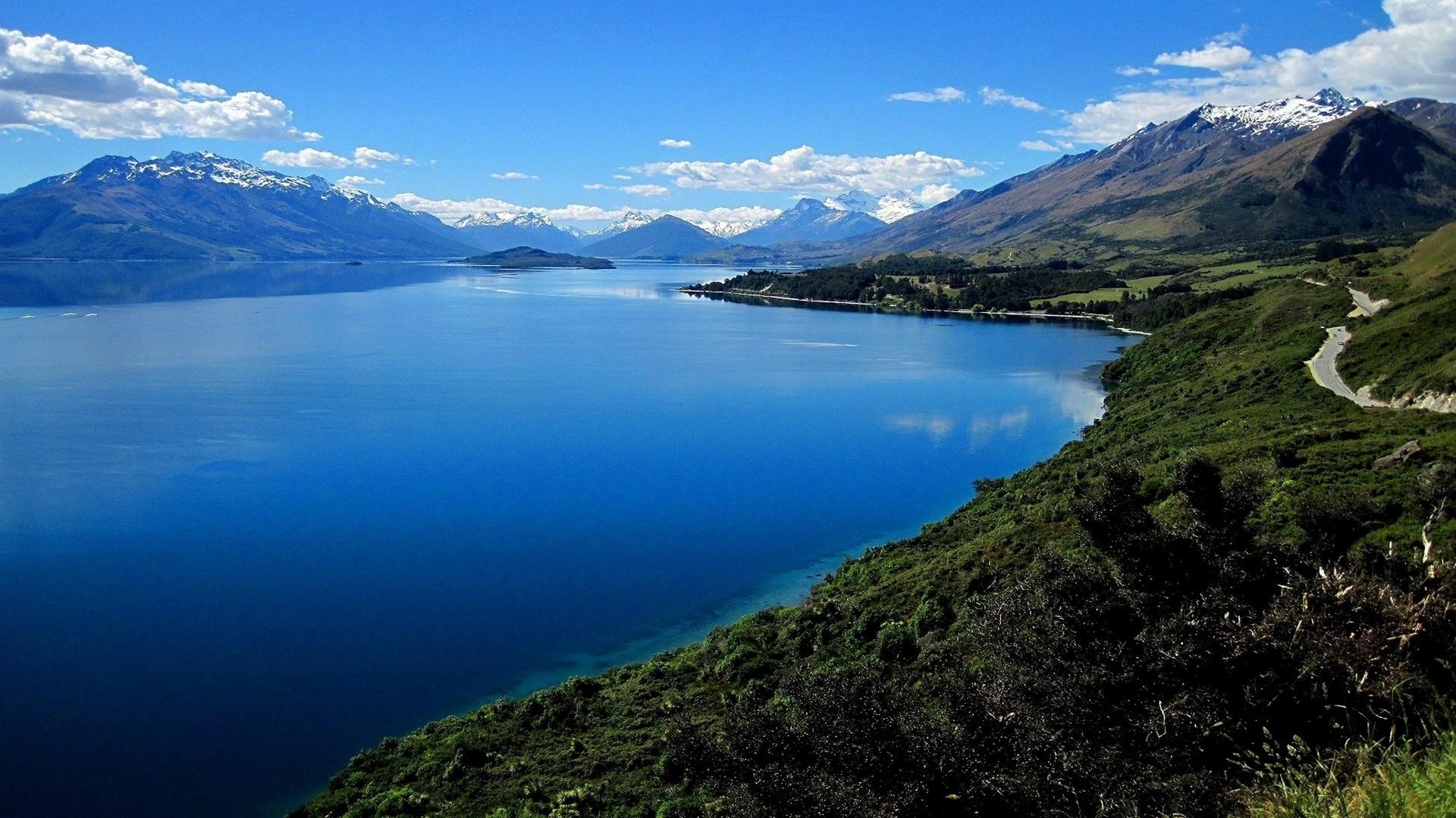 1920x1080 #mountains, #lake, #New Zealand, #landscape, wallpaper. Mocah HD Wallpaper