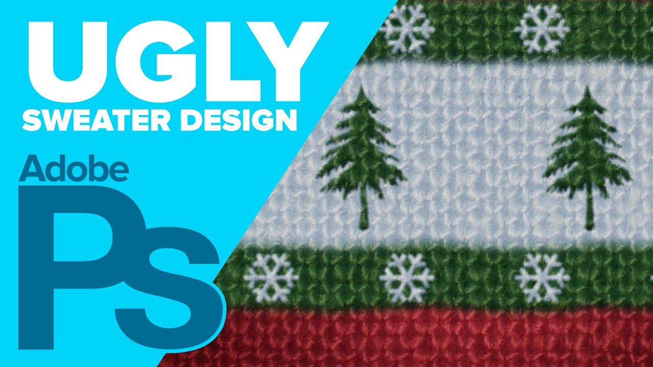 1280x720 How to Create an Ugly Sweater in Photohop