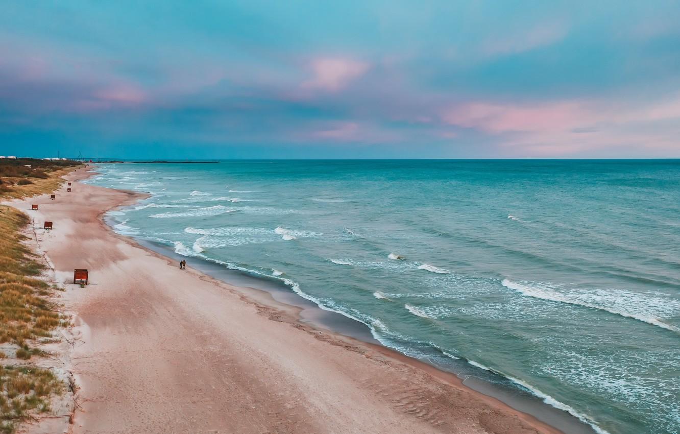 1332x850 Wallpaper Lithuania, Baltic Sea, Klaipėda County, Giruliai image for desktop, section пейзажи