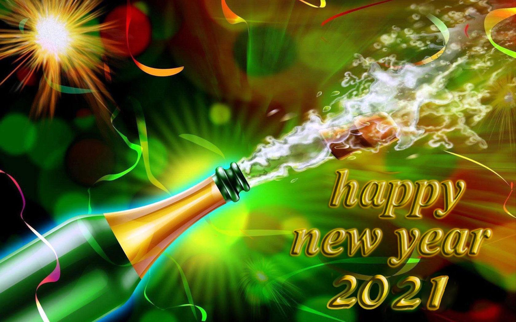 1680x1050 Happy New Year 2021 With Champagne Christmas Card Desktop Wallpaper Download Free 1920x1200 :