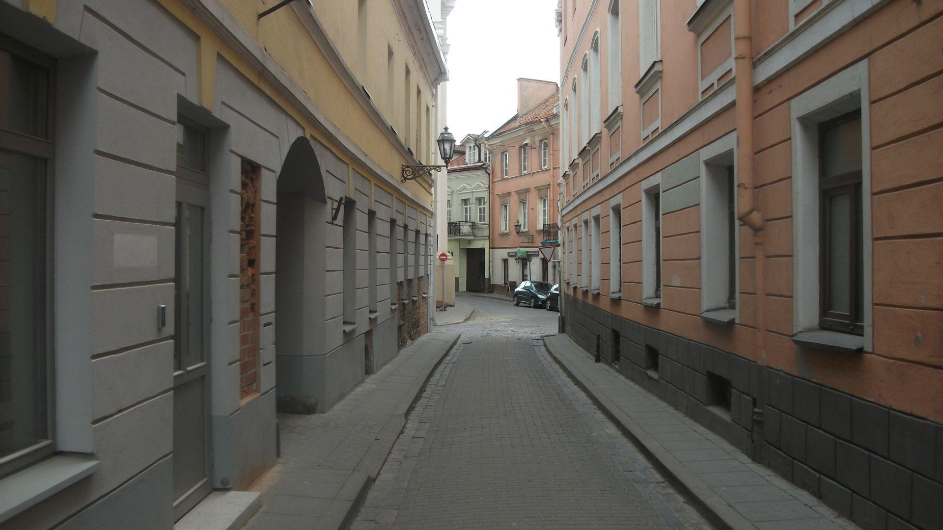 1920x1080 Stiklų St. in Old Town of Vilnius. Vilnius, Old town, Towns