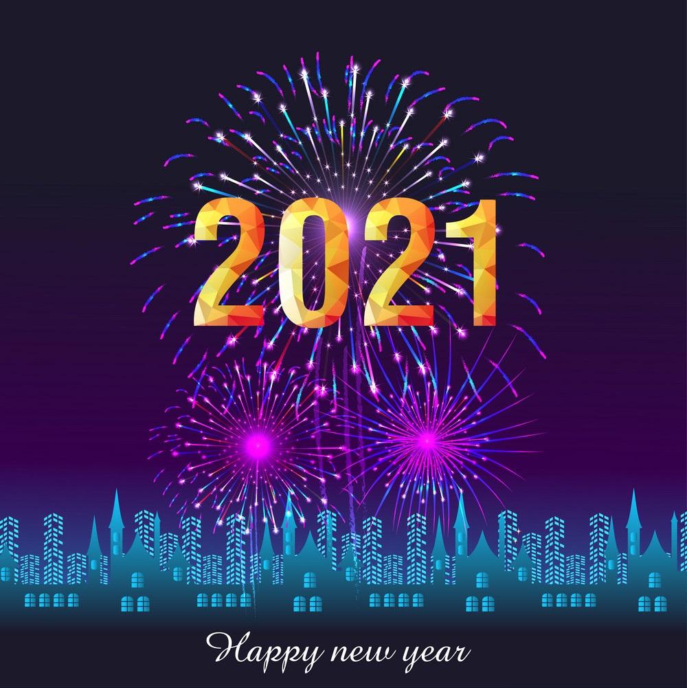 1000x1001 Happy New Year 2021: Image, Wishes, Memes, GIF, Quotes, and Videos