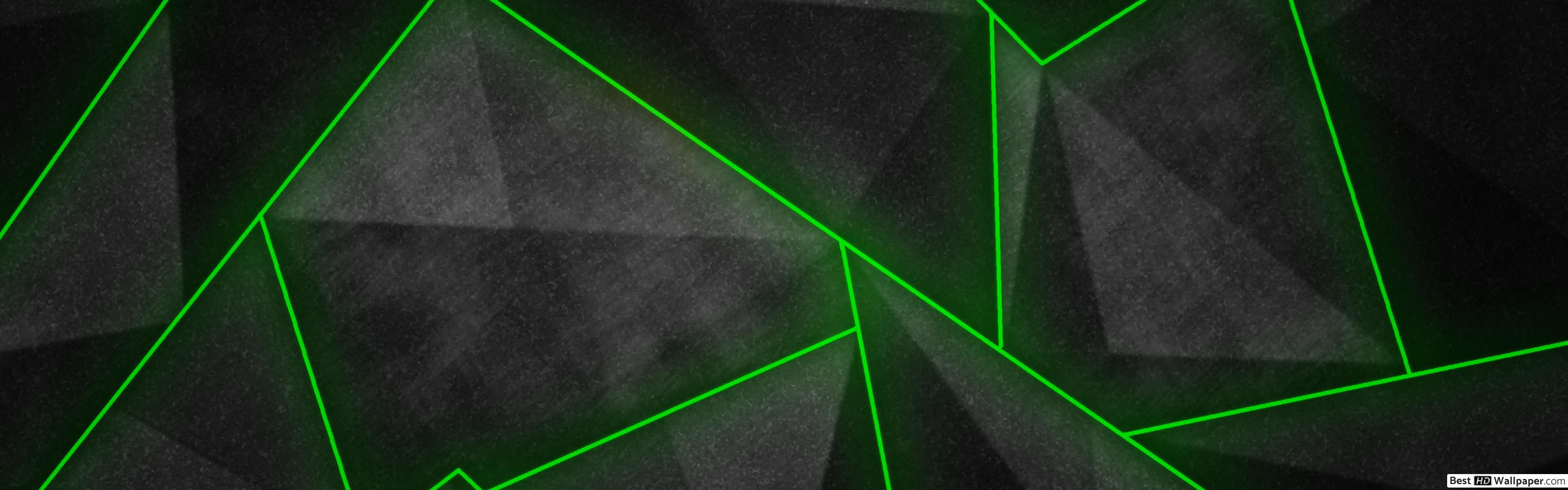 3840x1200 Abstract Shape Art HD wallpaper download