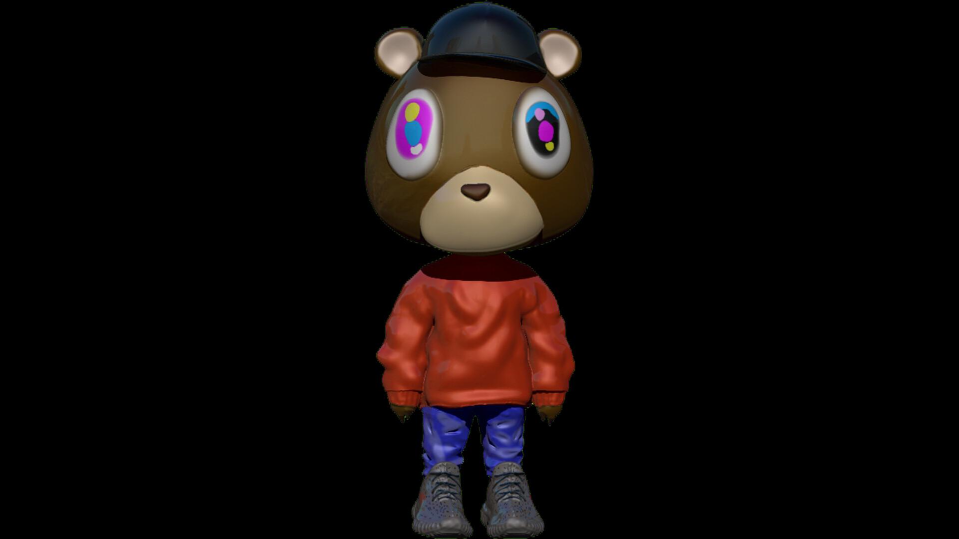 1920x1080 Yeezy Bear, ChrisChaotic_