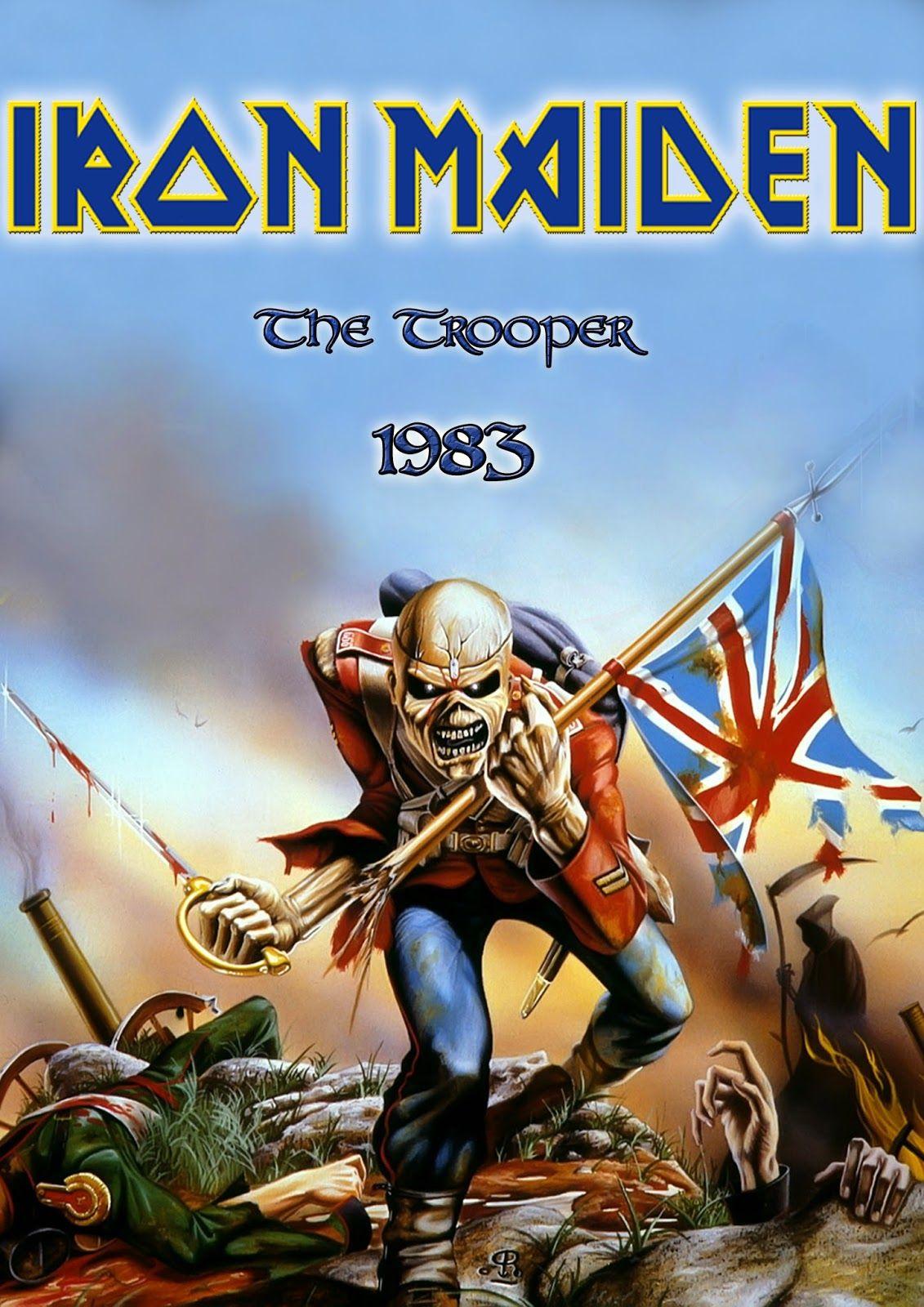 1131x1600 Iron Maiden The Trooper Wallpaper. Iron maiden posters, Iron maiden the trooper, Iron maiden eddie