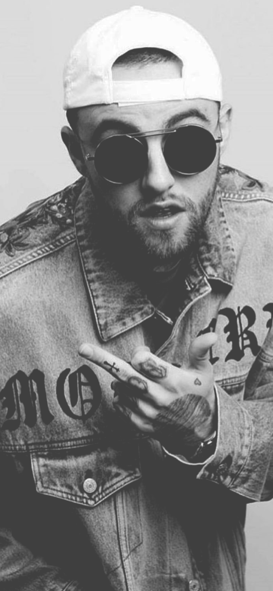 1080x2337 HD Mac Miller Wallpaper