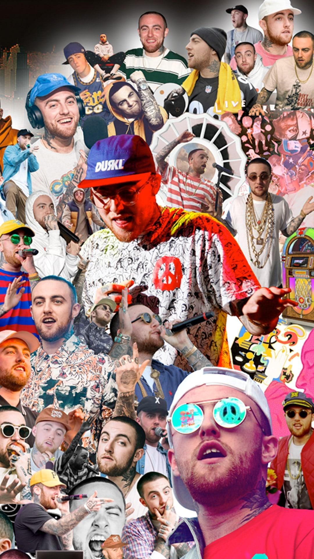1080x1920 Mac Miller Background Free HD Wallpaper