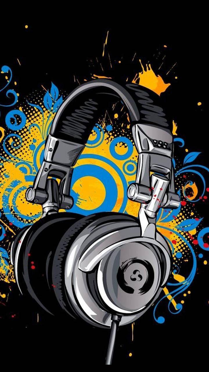 720x1280 Download music wallpaper by tifazeko1 now. Browse millions of popular headphone Wallpap. Graffiti wallpaper, Headphones art, Music wallpaper