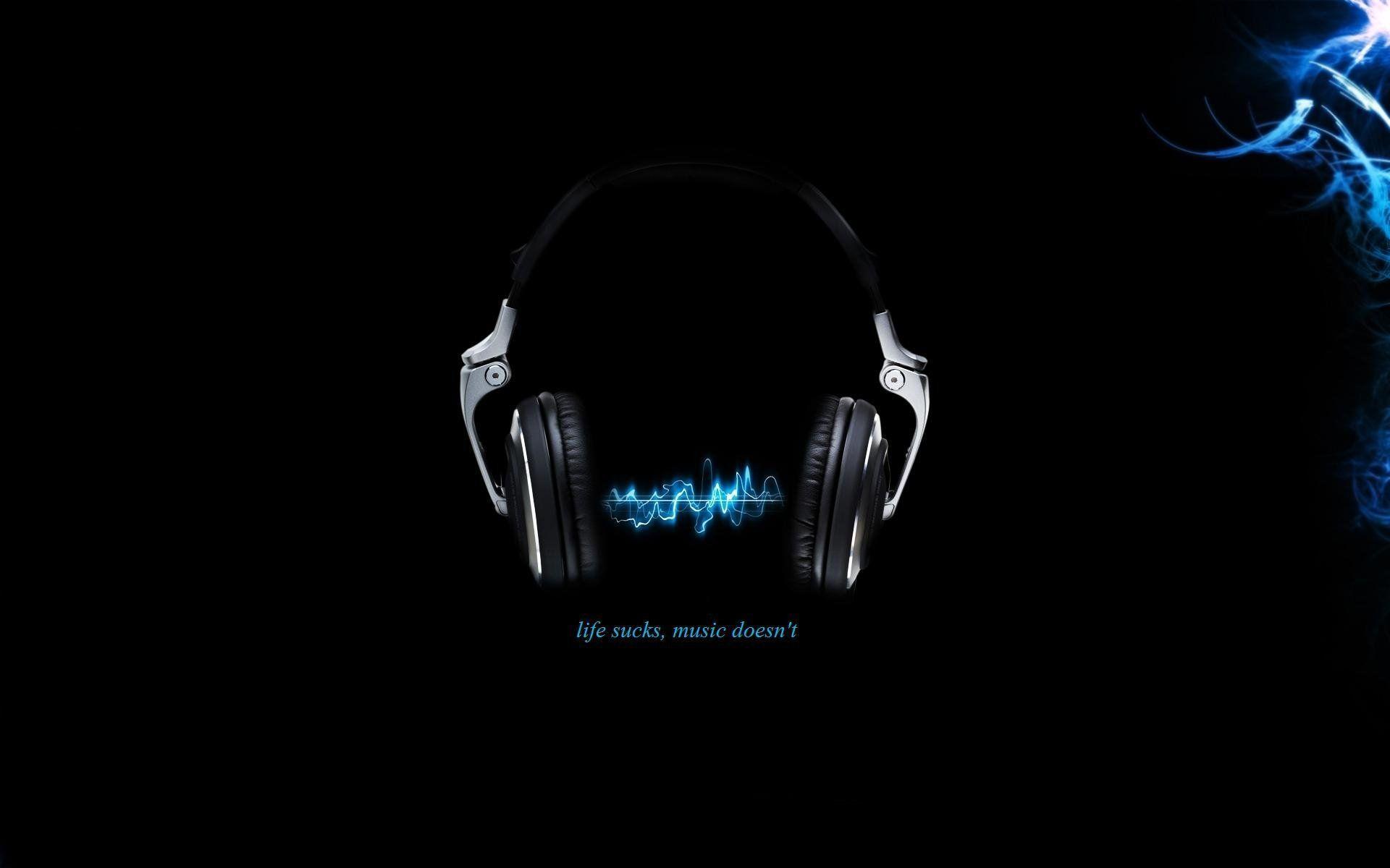1920x1200 Headphone Wallpaper