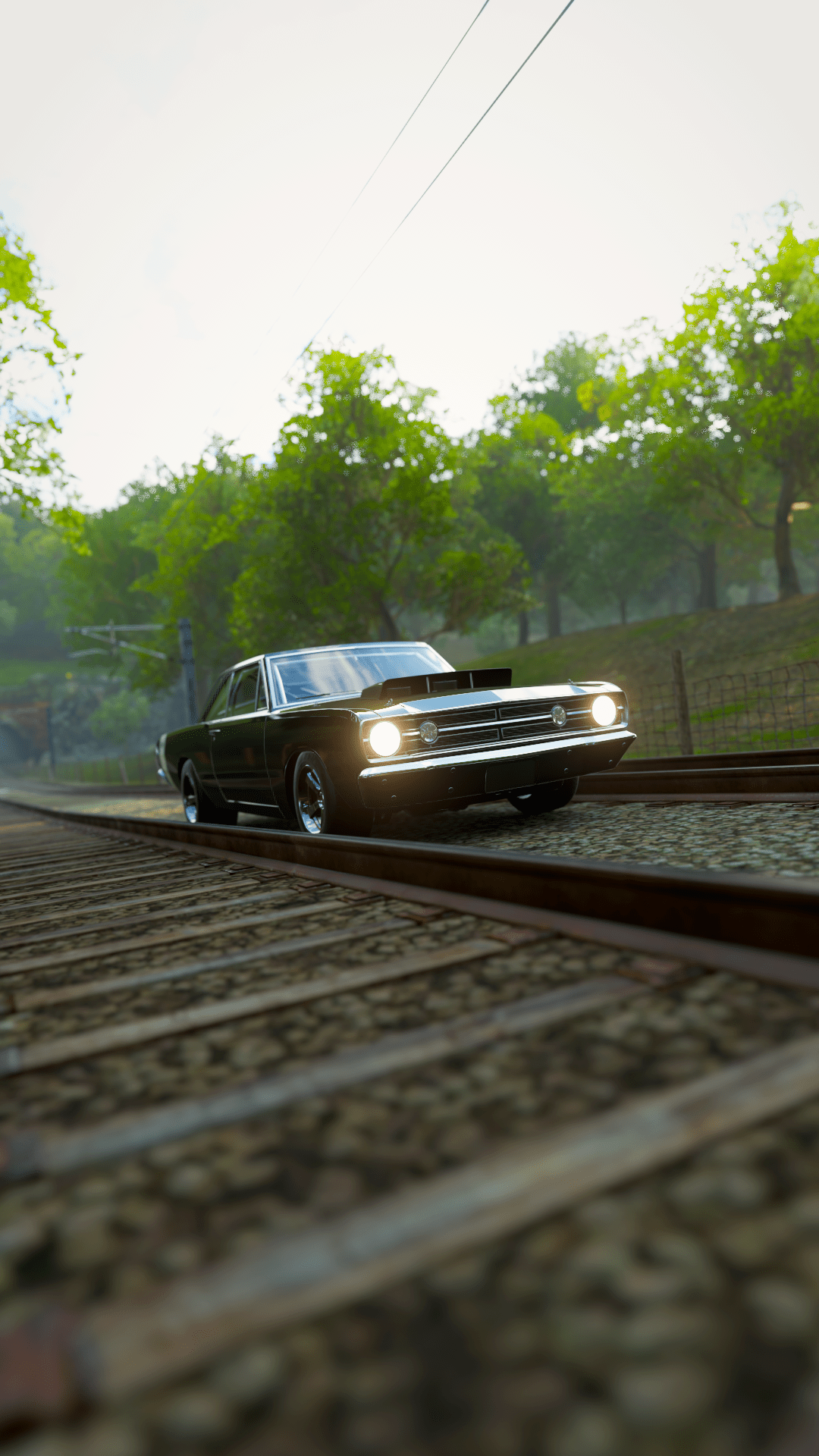 1080x1920 Trying my hand at wallpaper ('68 Dodge Dart Hemi Super Stock): forza