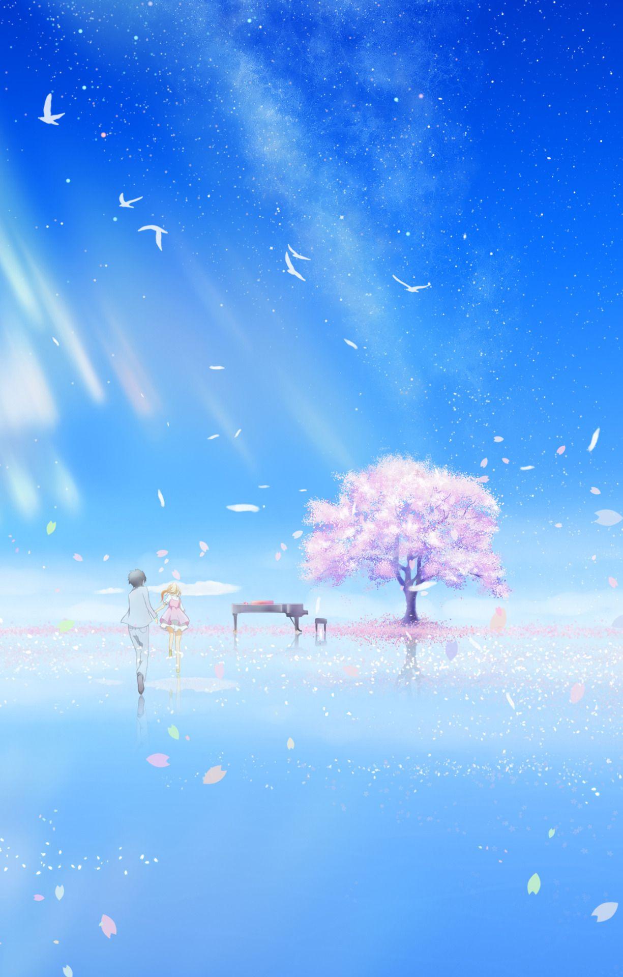 Your Lie In April Iphone Wallpapers Top Free Your Lie In April