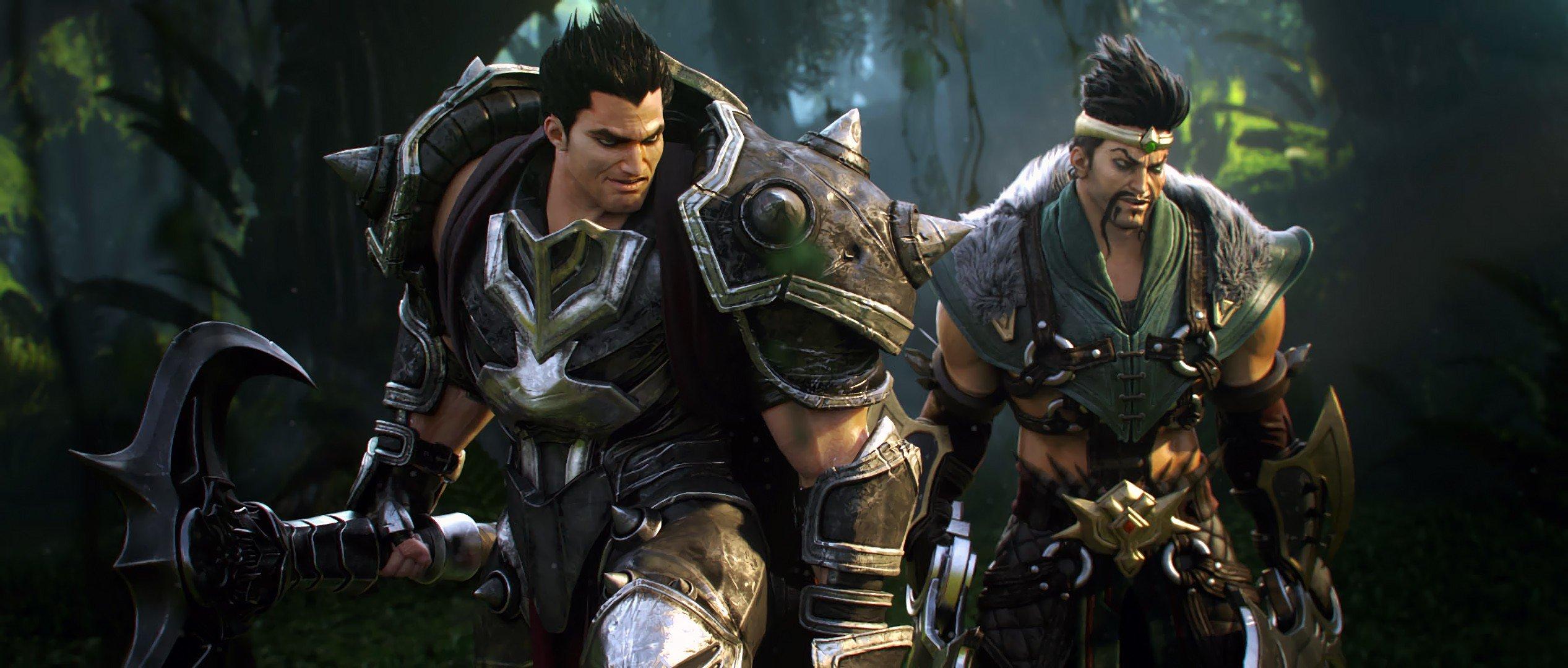 2534x1080 Draven, Darius, League of Legends Wallpaper HD / Desktop and Mobile Background