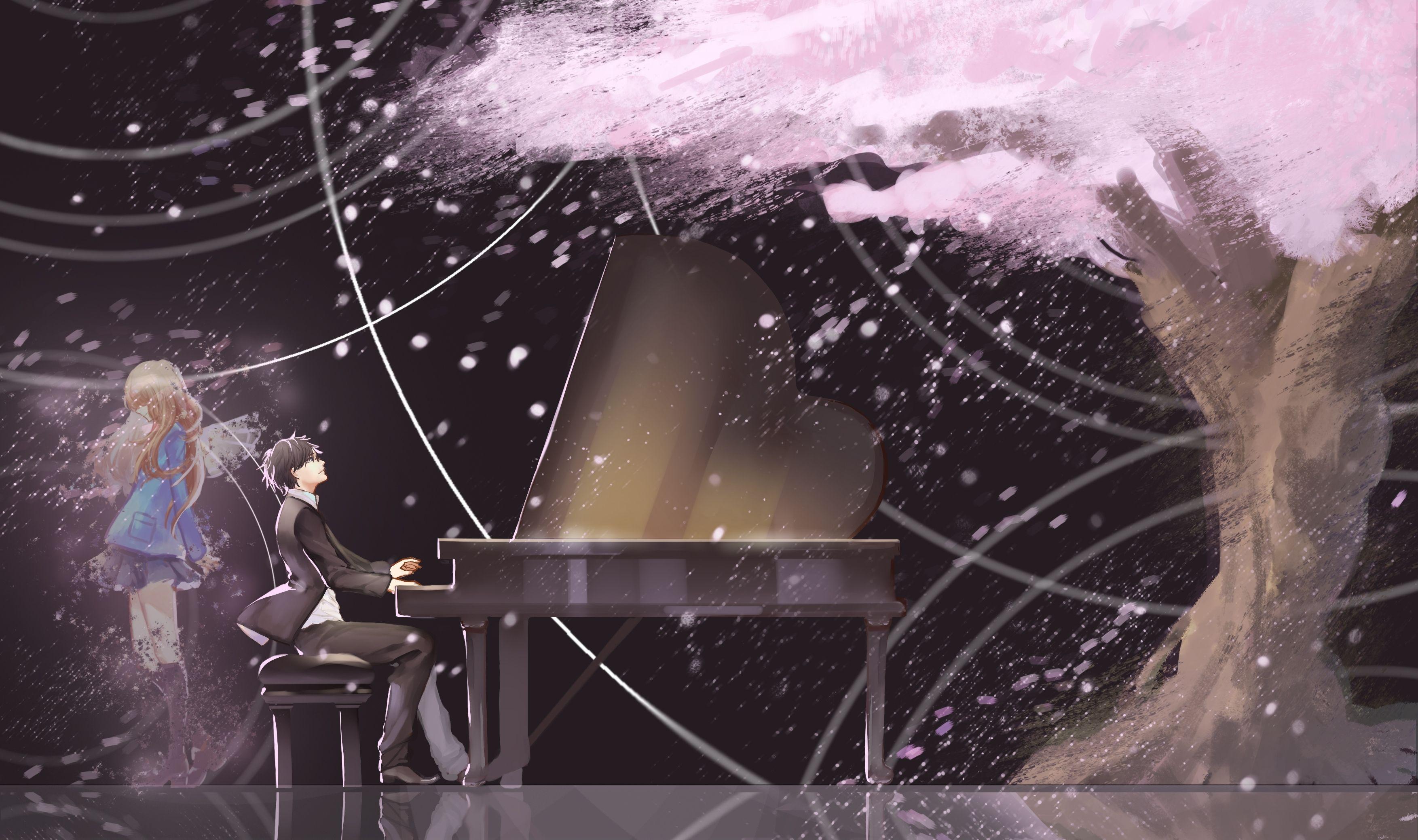 3507x2078 Best Your Lie In April Desktop Wallpaper FULL HD 1080p For PC