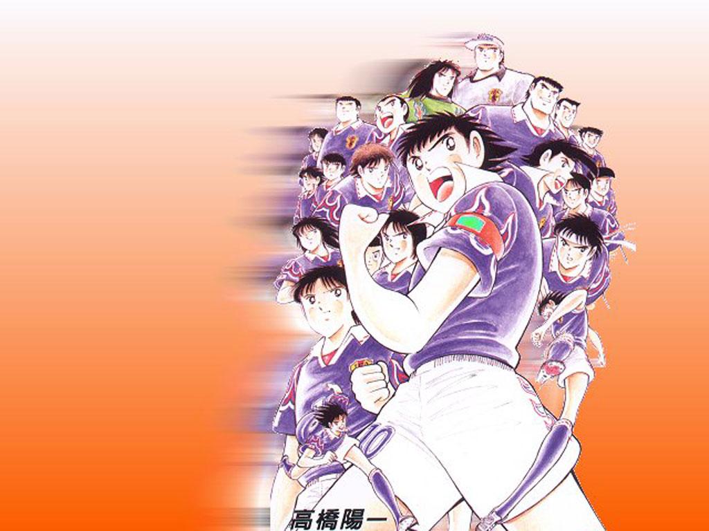 1024x768 Foto Linda: captain tsubasa foot ball anime wallpaper