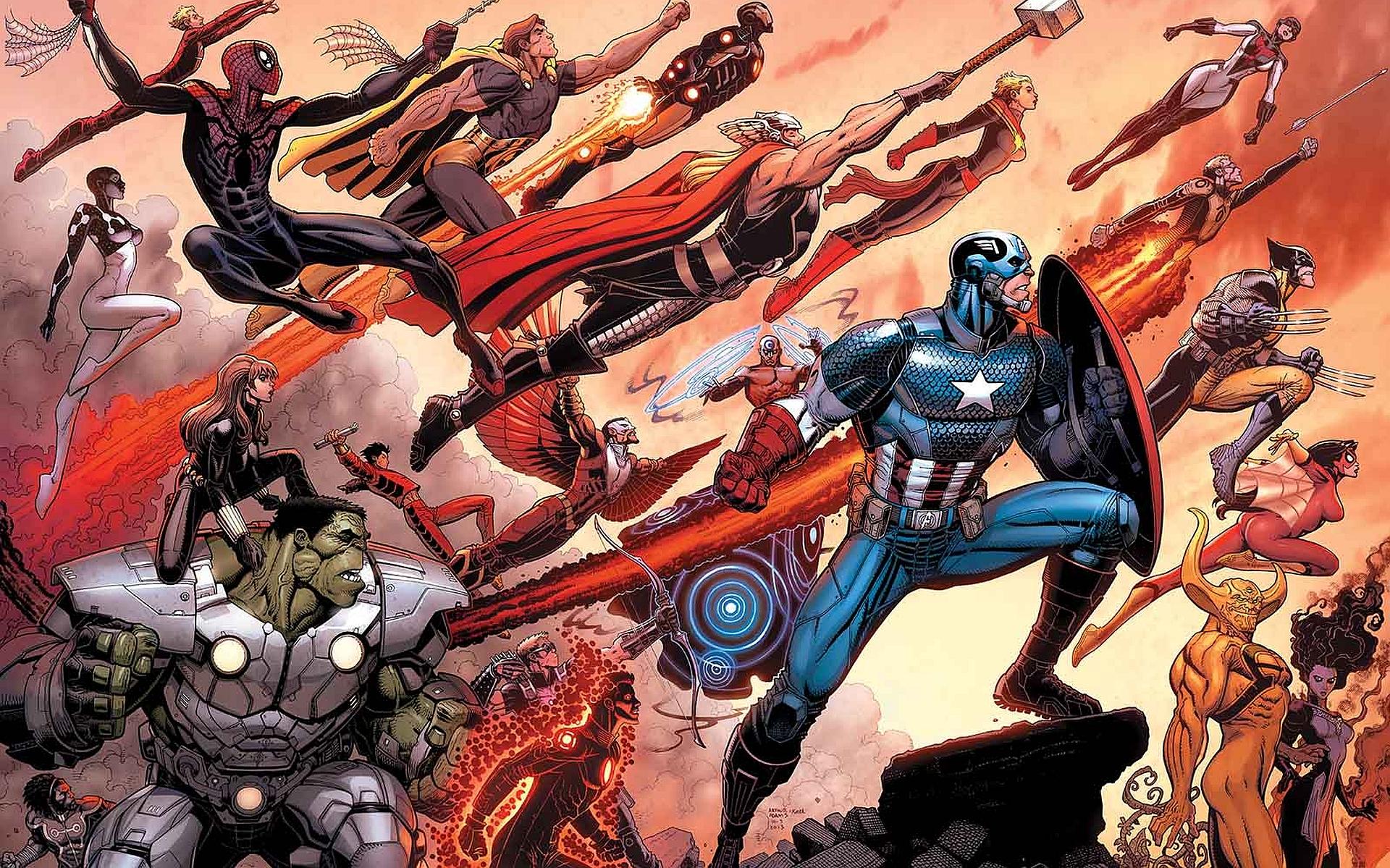 1920x1199 Black Widow Cannonball Marvel Comics Captain America Captain Marvel Falcon Marvel Comics Hawkeye Hul Wallpaper:1920x1199