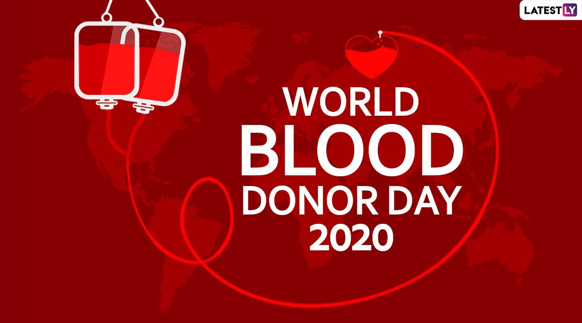 1200x667 World Blood Donor Day 2020 Quotes With HD Image: Share These Sayings and Slogans to Motivate Everyone For Generous Act of Blood Donation