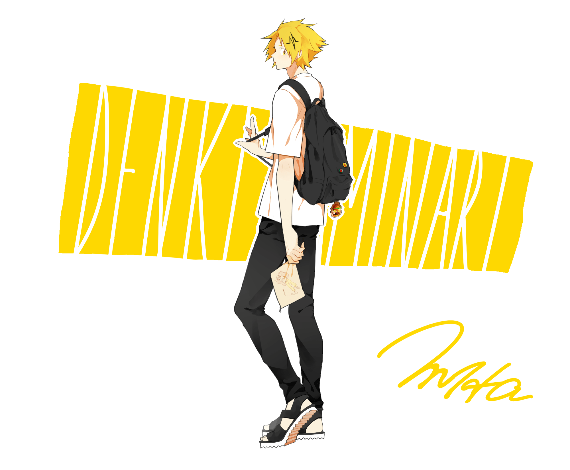 2000x1650 Denki Kaminari HD wallpaper, background