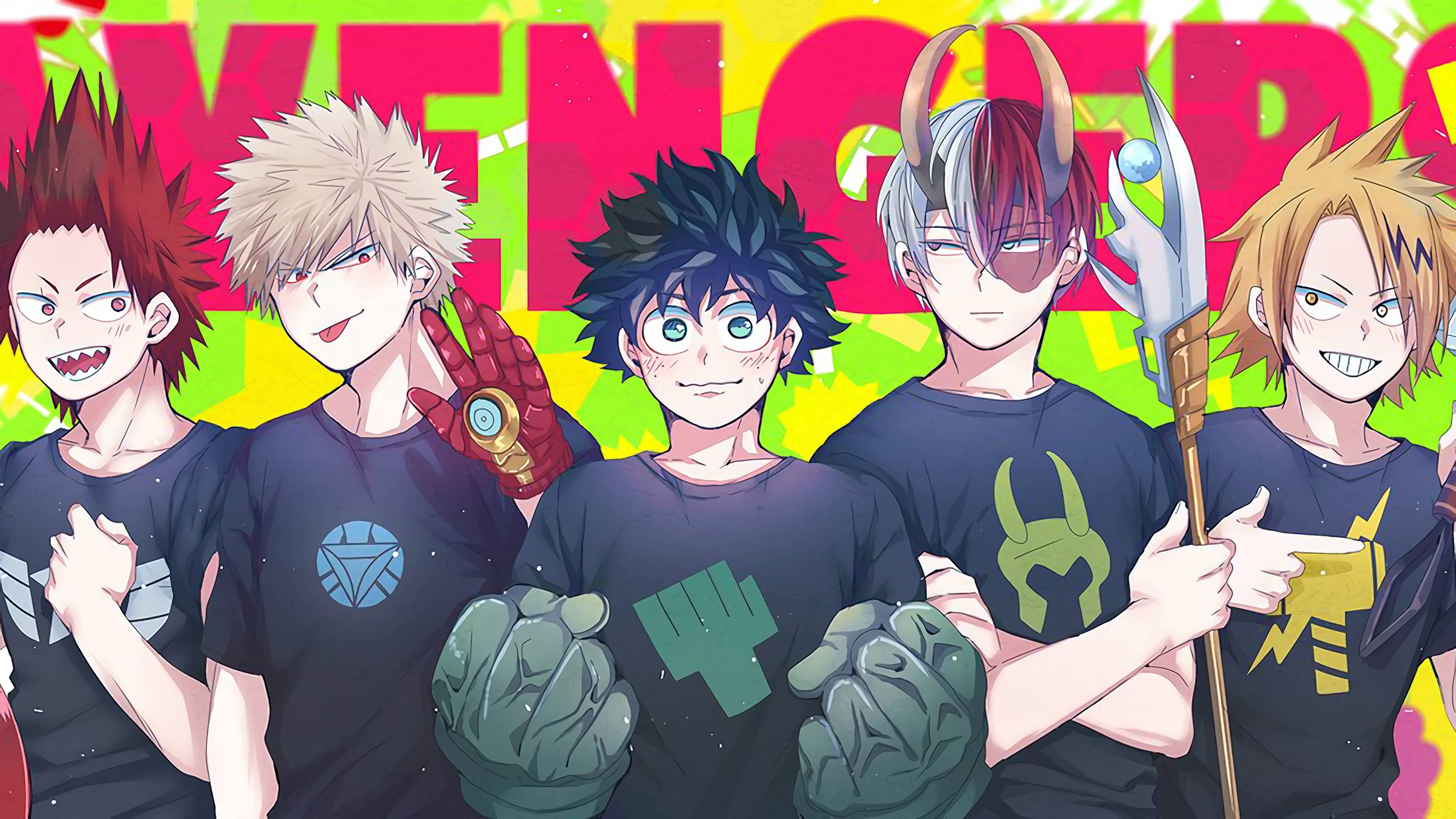 3840x2160 Bnha Bakugo X Kirishima Wallpaper