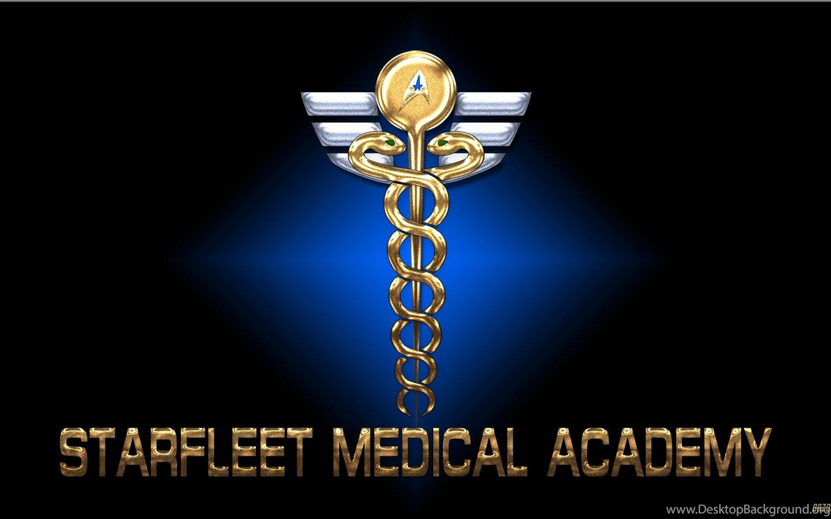 1680x1050 Starfleet Medical Logo Wallpaper By Gazomg Desktop Background