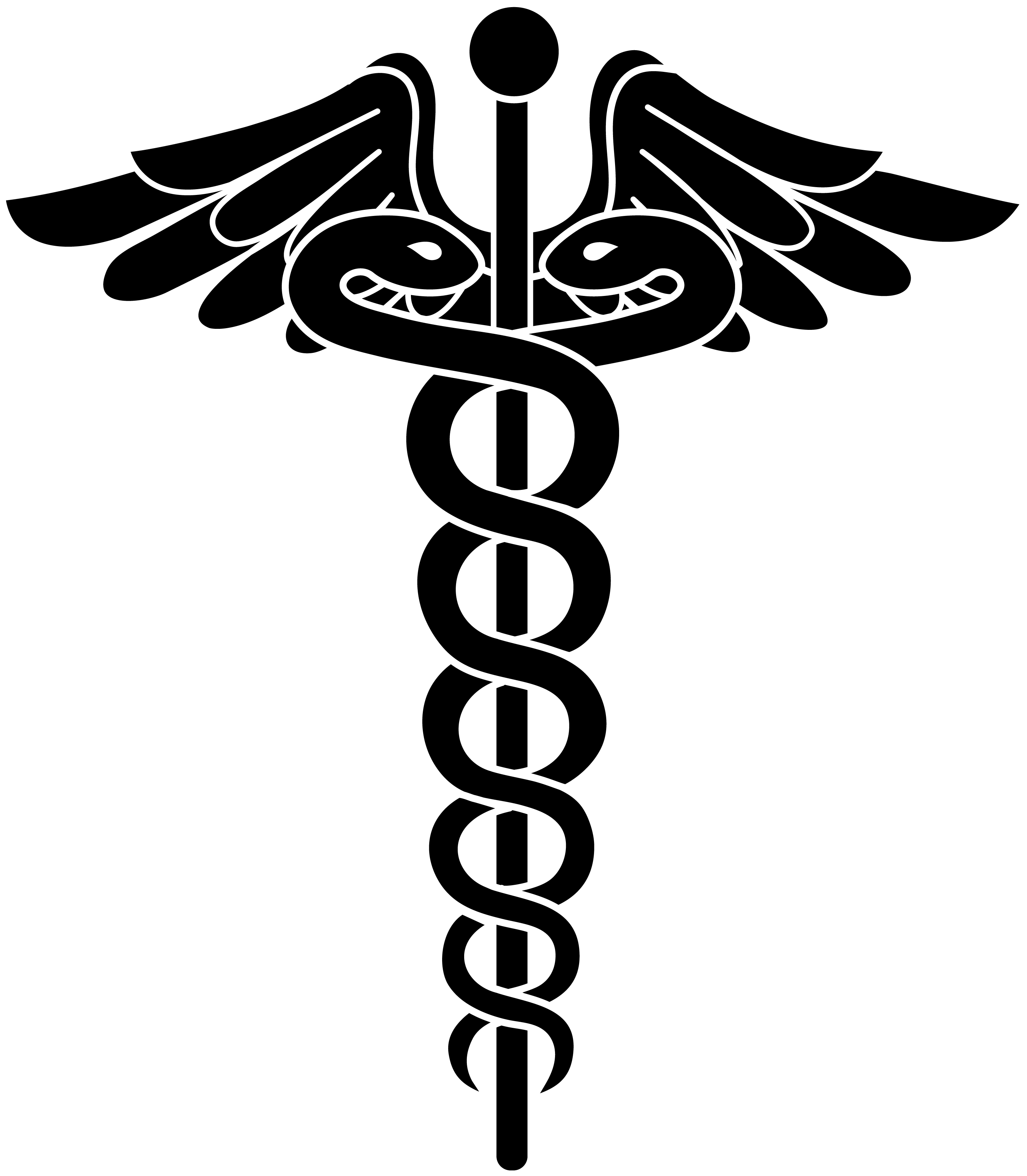 3029x3469 caduceus silhouette logos, Free clip art, Money wallpaper iphone