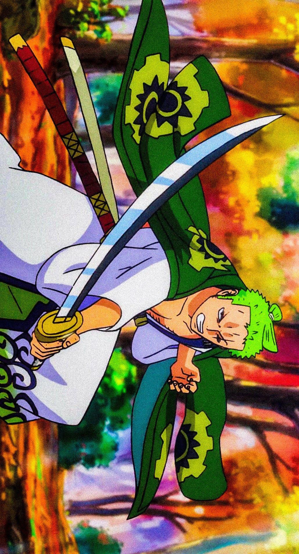 1030x1904 What we all ask ourselves is: “what connections are there between the land of Wano and Zoro?”. Manga anime one piece, One piece drawing, One piece wallpaper iphone