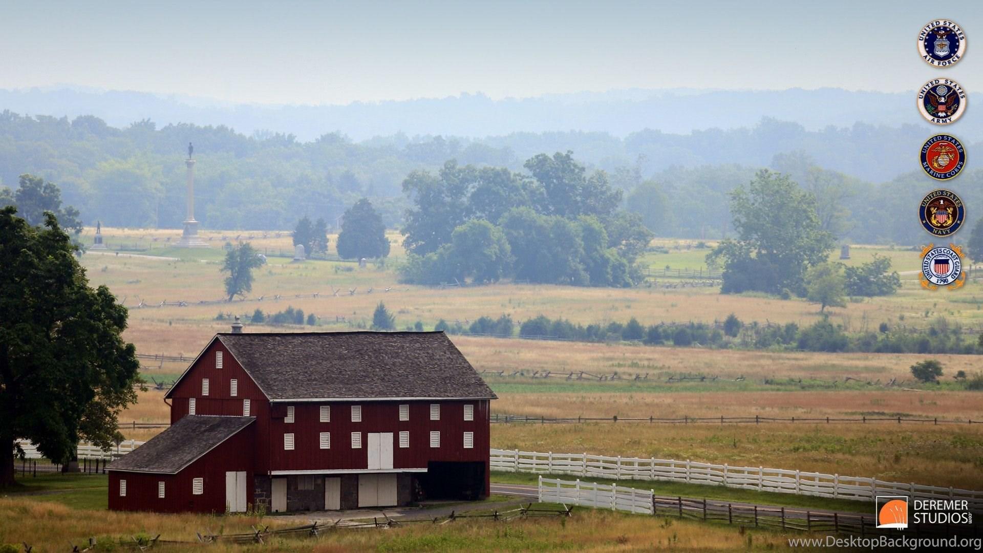 1920x1080 DS Wallpaper 172 Veterans Day Gettysburg « Deremer Studios Desktop Background