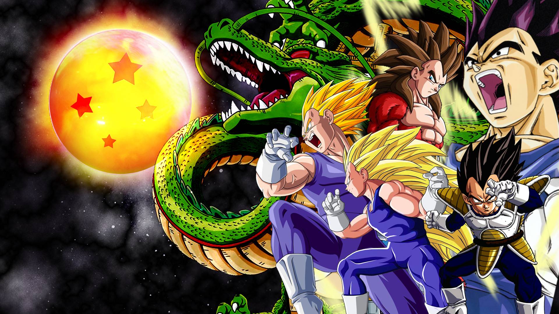 1920x1080 Vegeta Background Free Download