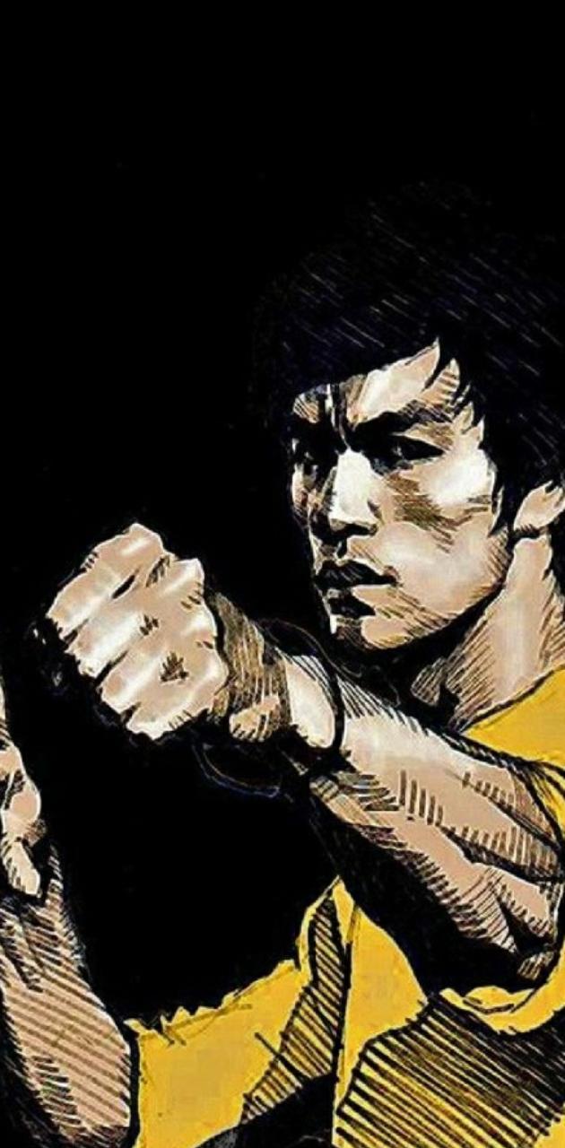 630x1280 Bruce lee wallpaper