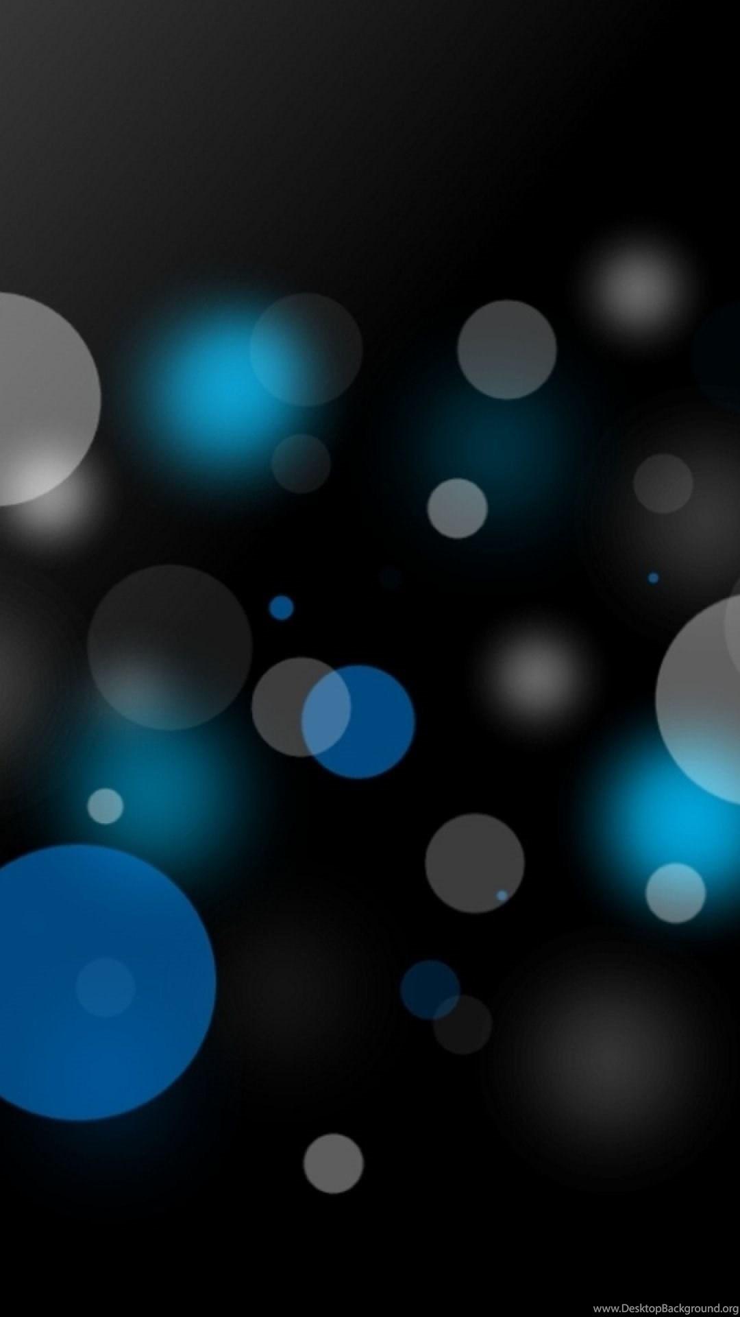 1080x1920 HD Background Black Blue Dark Circle Design Gray Pattern Wallpaper. Desktop Background
