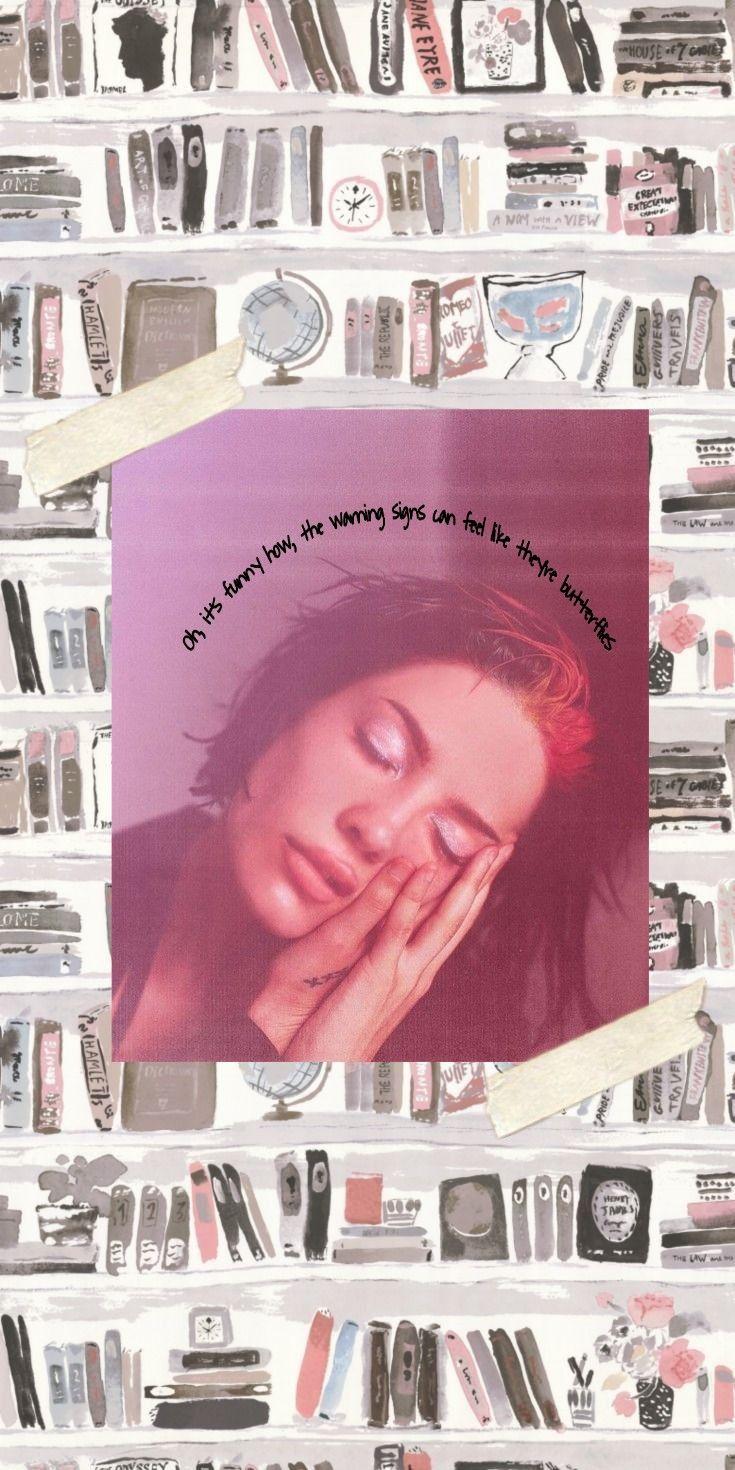 735x1470 Manic Halsey Wallpaper