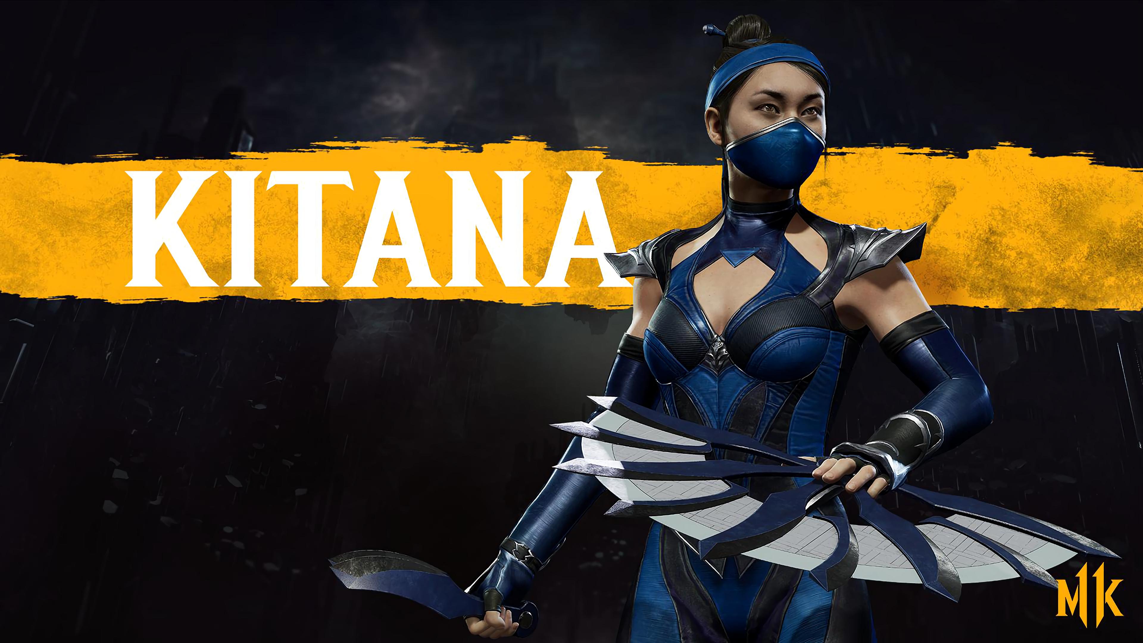 3840x2160 Kitana, Mortal Kombat 4K wallpaper. Mocah HD Wallpaper