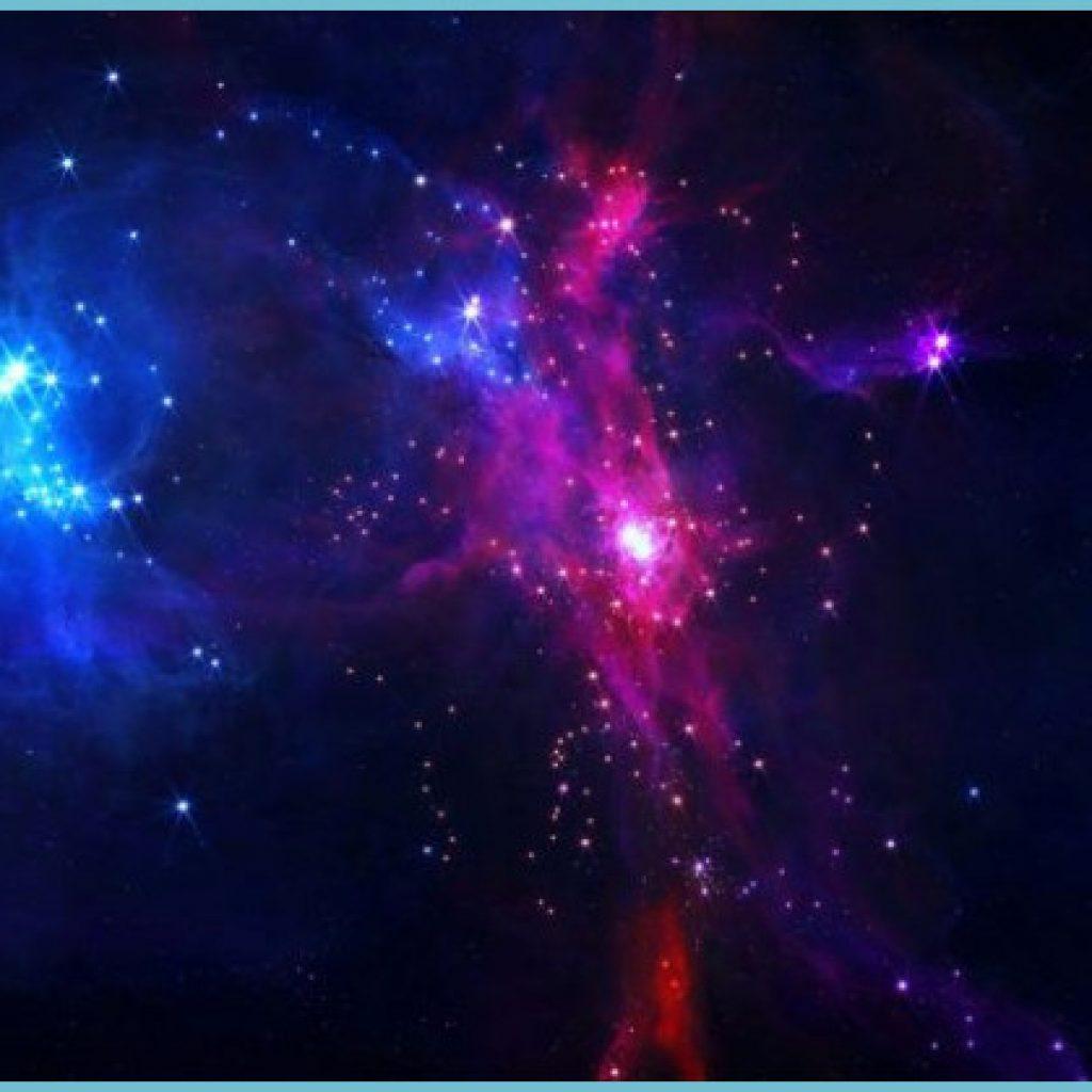 1024x1024 Ultra HD Galaxy Wallpaper 14k iPhone HD Background 4k