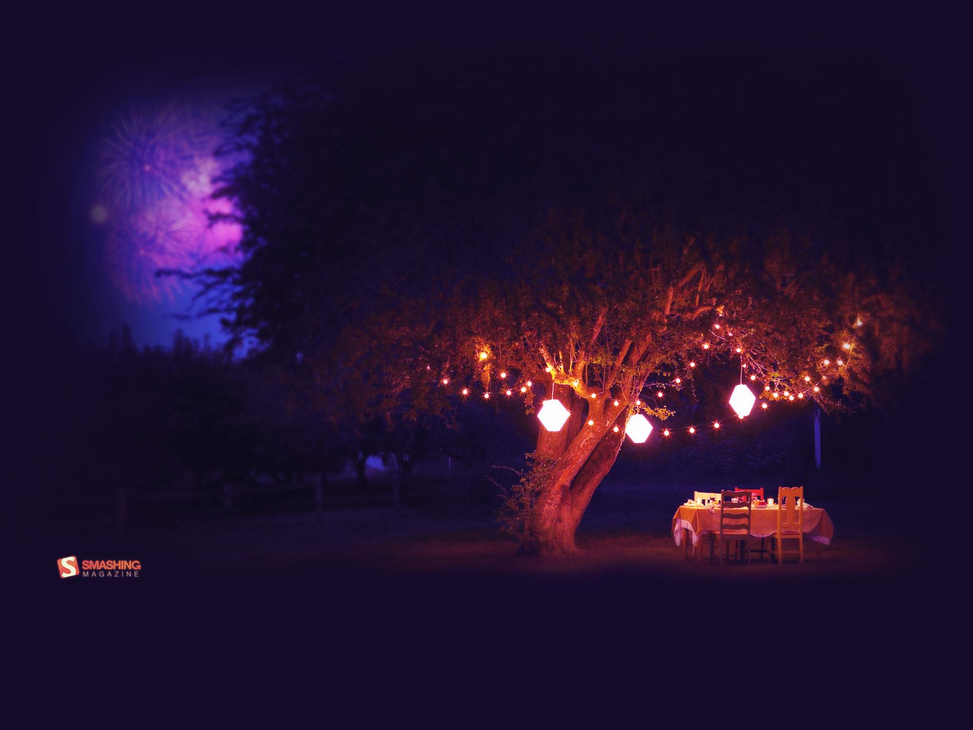 1920x1440 Summer Night Wallpaper