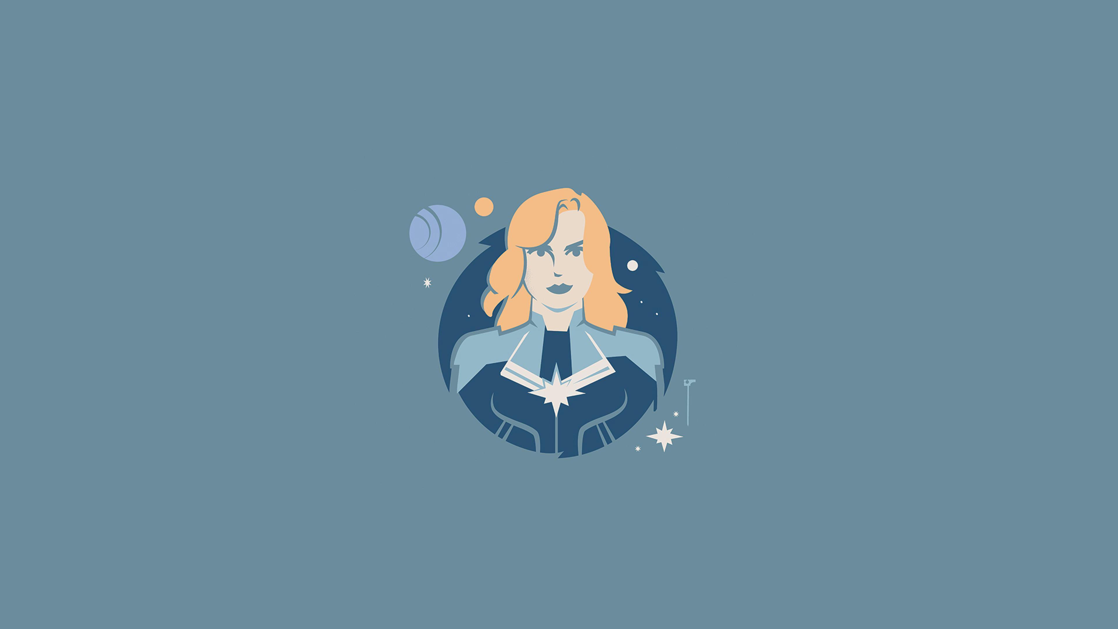 3840x2160 PC Marvel Minimalist Wallpaper