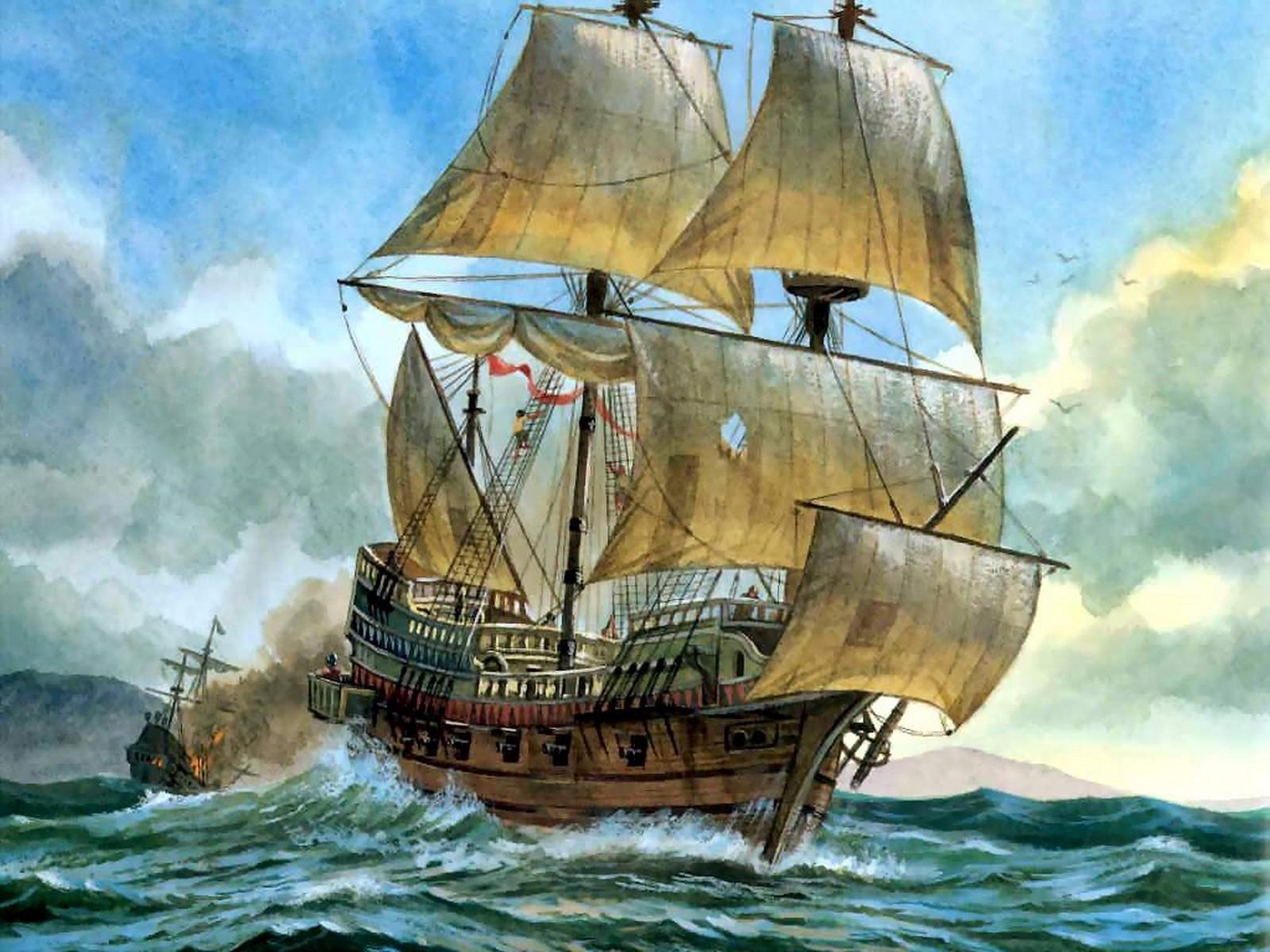 1600x1200 Sailing Ship wallpaper, Artistic, HQ Sailing Ship pictureK Wallpaper 2019
