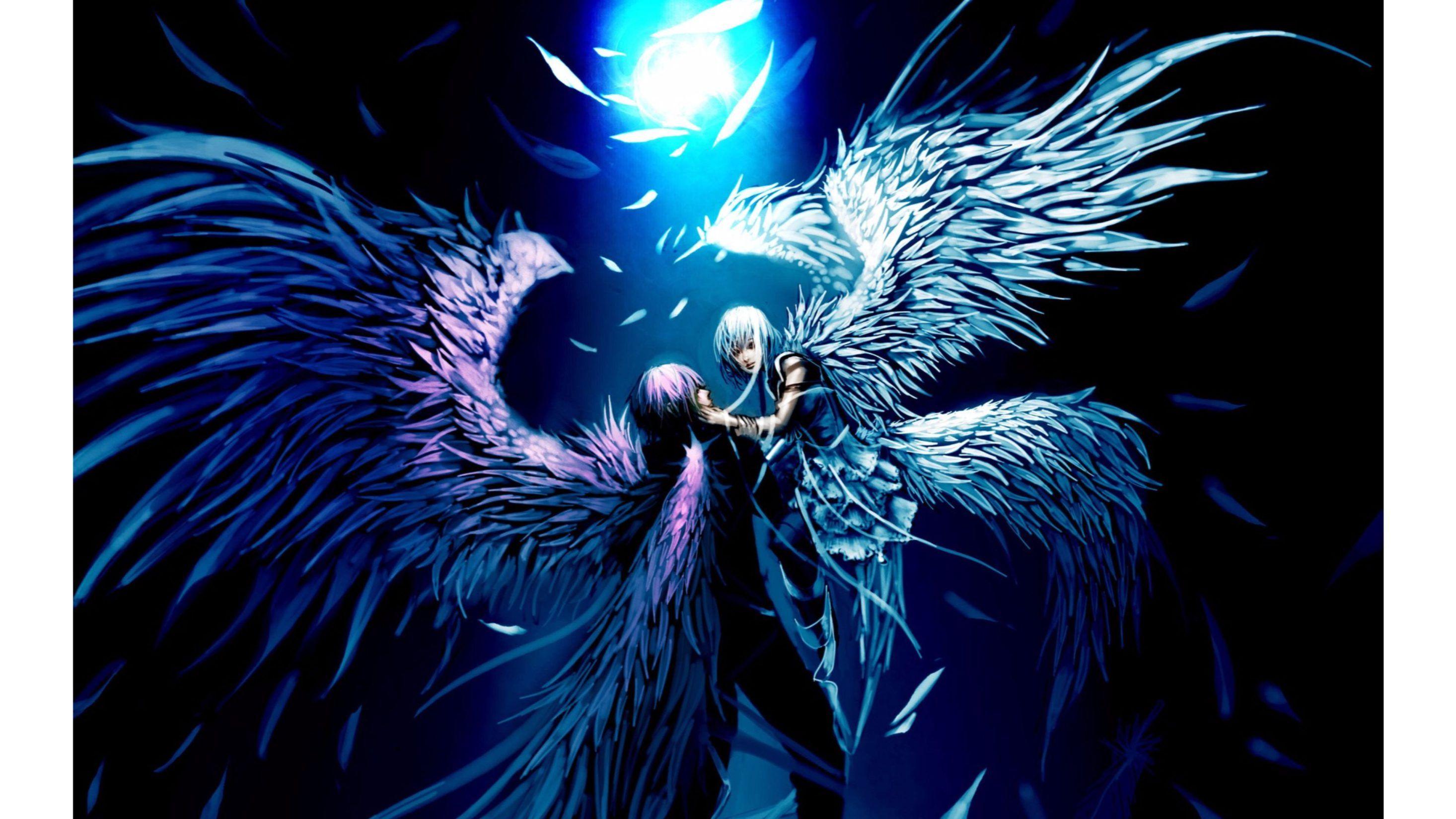 2932x1649 Anime Fallen Angels Wallpaper