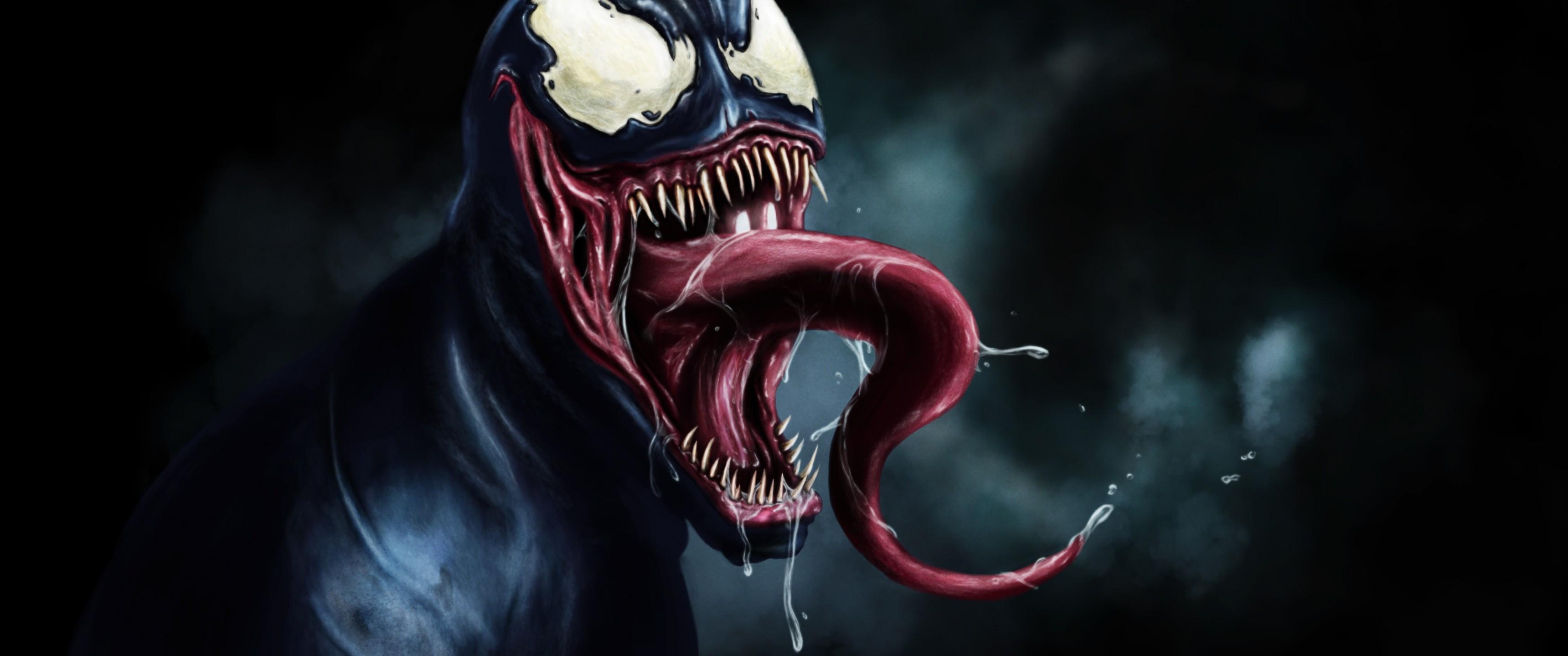 3440x1440 Download 3440x1440 Venom, Marvel, Comics, Creepy Wallpaper
