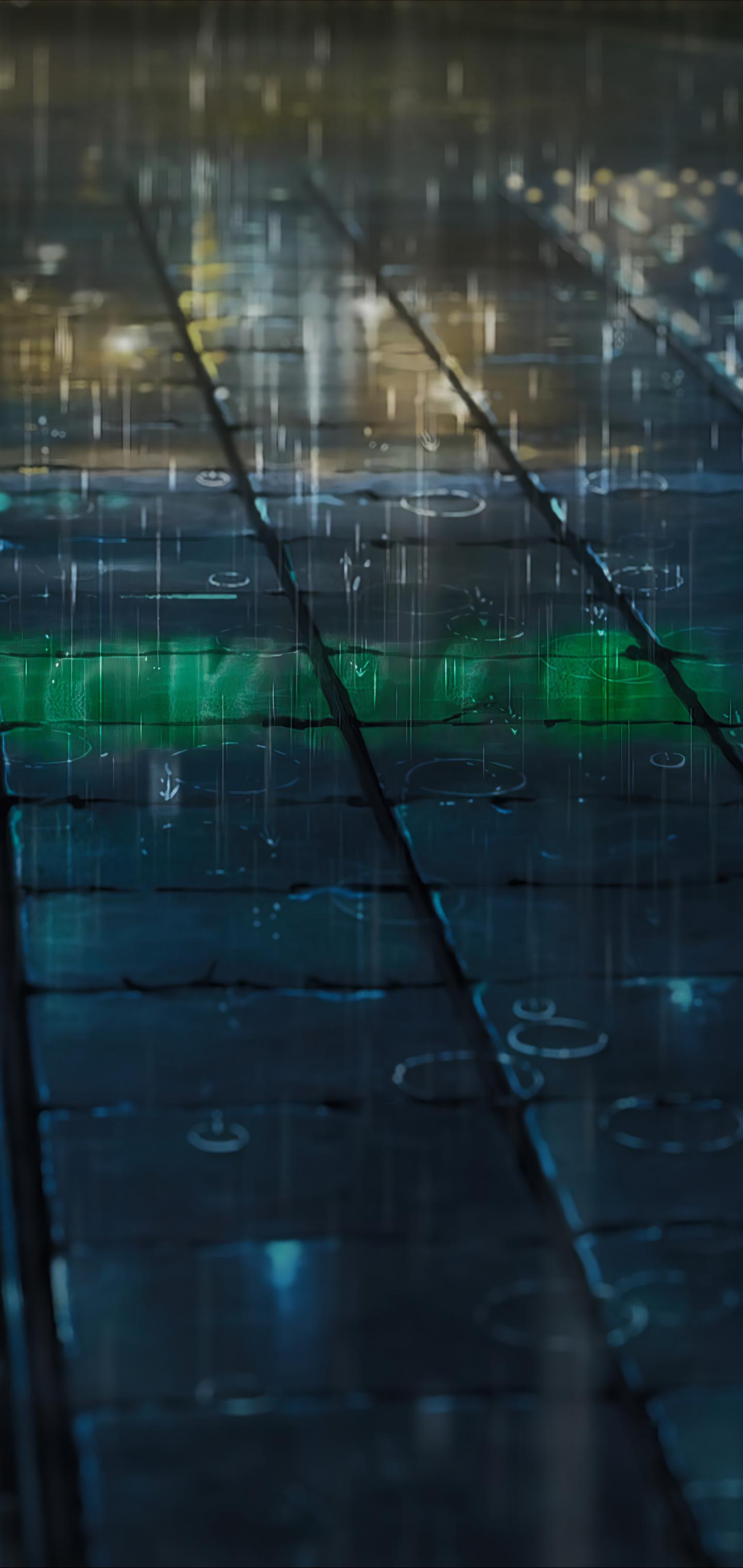 1440x3040 Anime The Garden Of Words