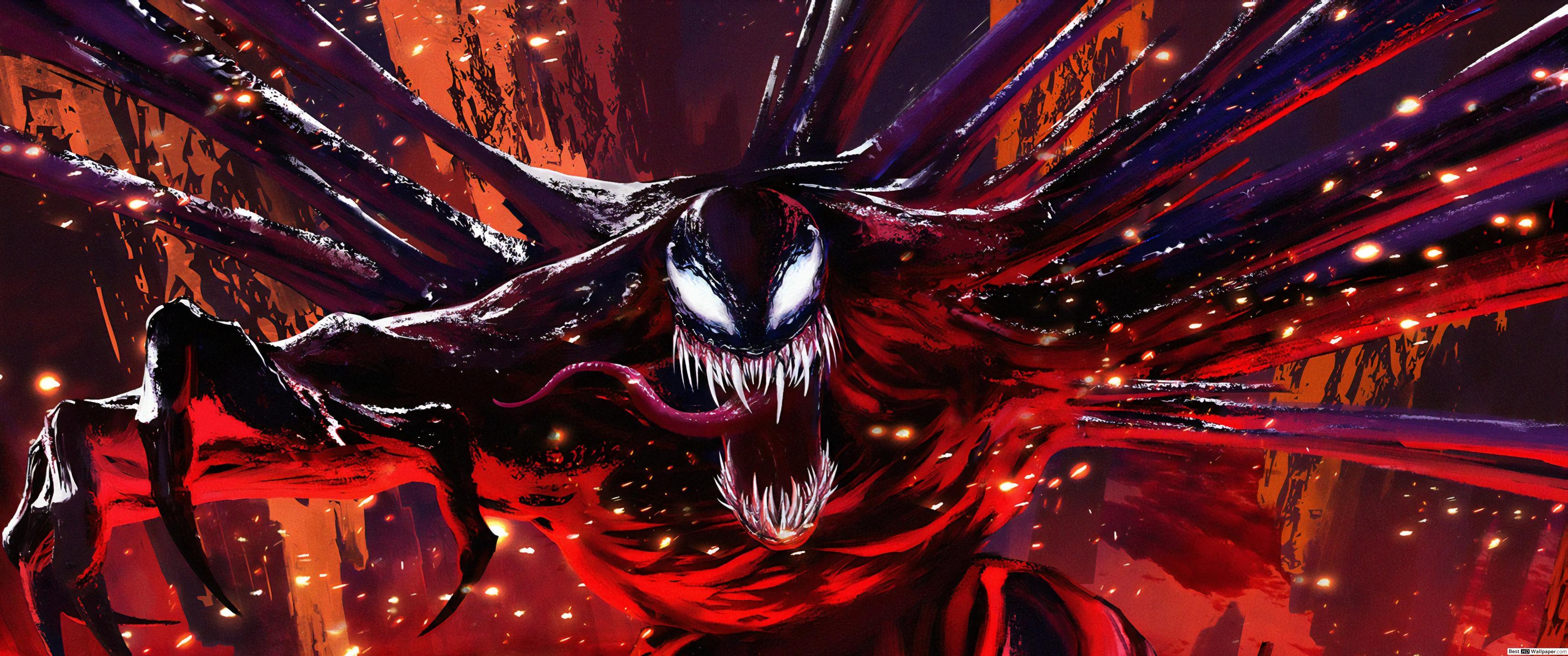 3440x1440 Venom (Animated) HD wallpaper download