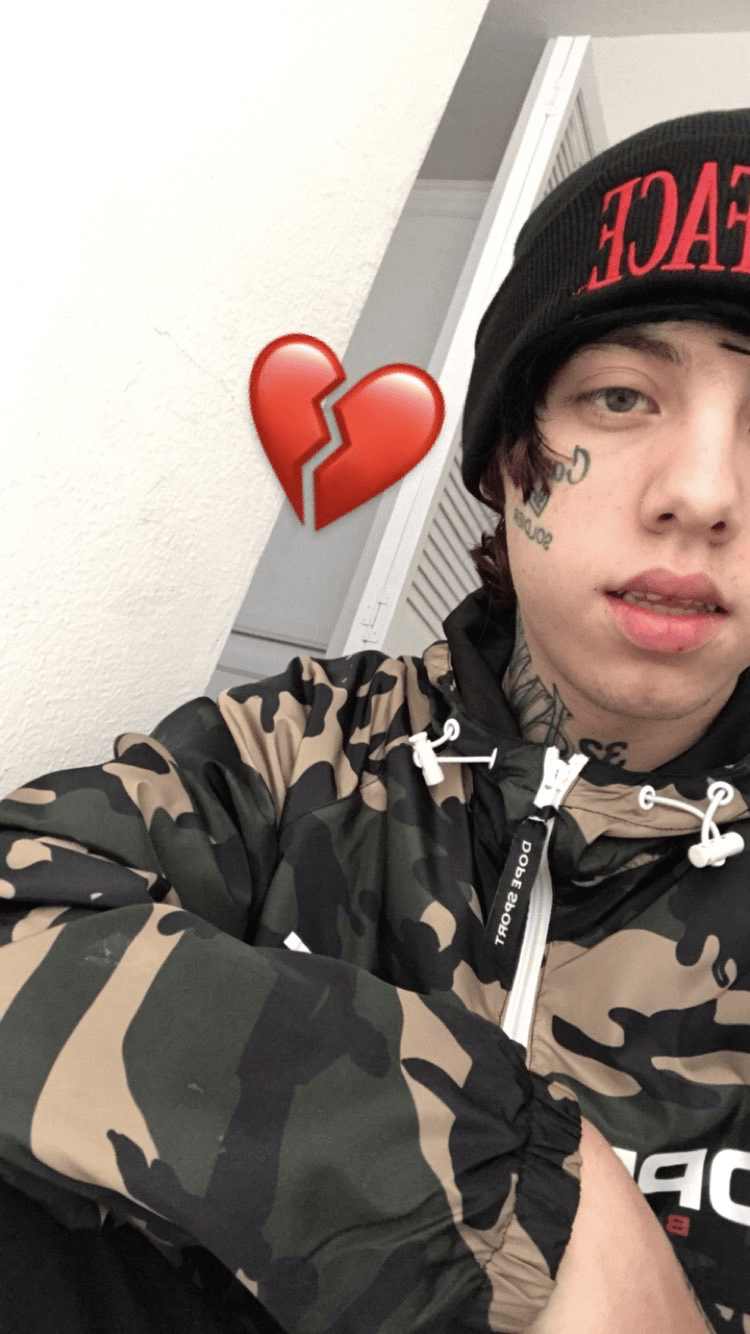 750x1334 ﾟ⋆. LIL XAN. Tattoo, Instagram