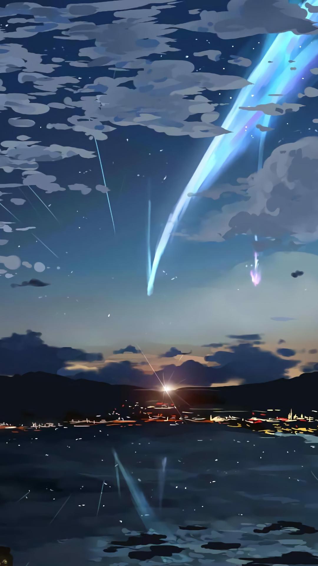 1080x1920 Anime Sky 4k iPhone 6s, 6 Plus, Pixel xl , One Plus 3t, 5 HD 4k Wallpaper, Image, Background, Photo and Picture