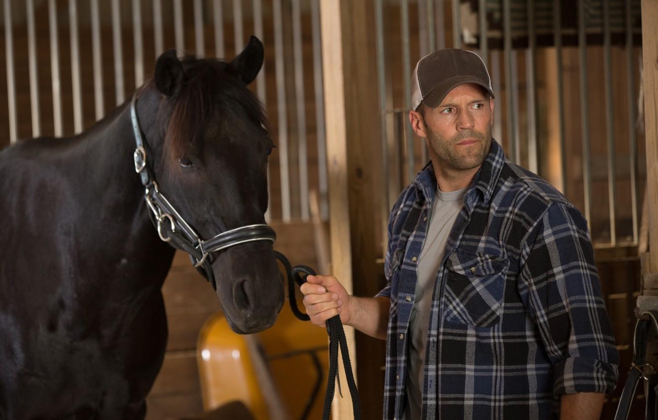 1332x850 Wallpaper horse, frame, cap, Homefront, Jason Statham, Jason Statham, The last frontier, Phil Broker image for desktop, section фильмы