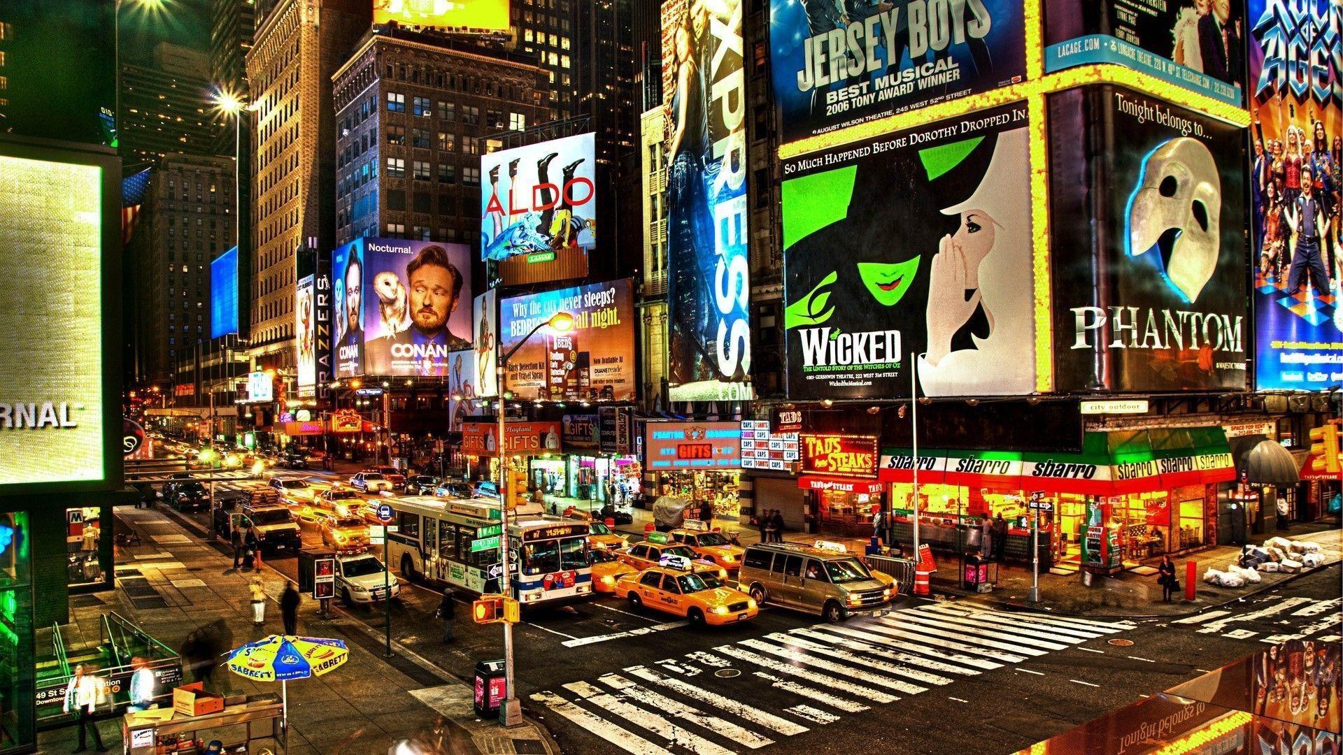 1920x1080 New York Street Wallpaper High Quality Beautiful New York City
